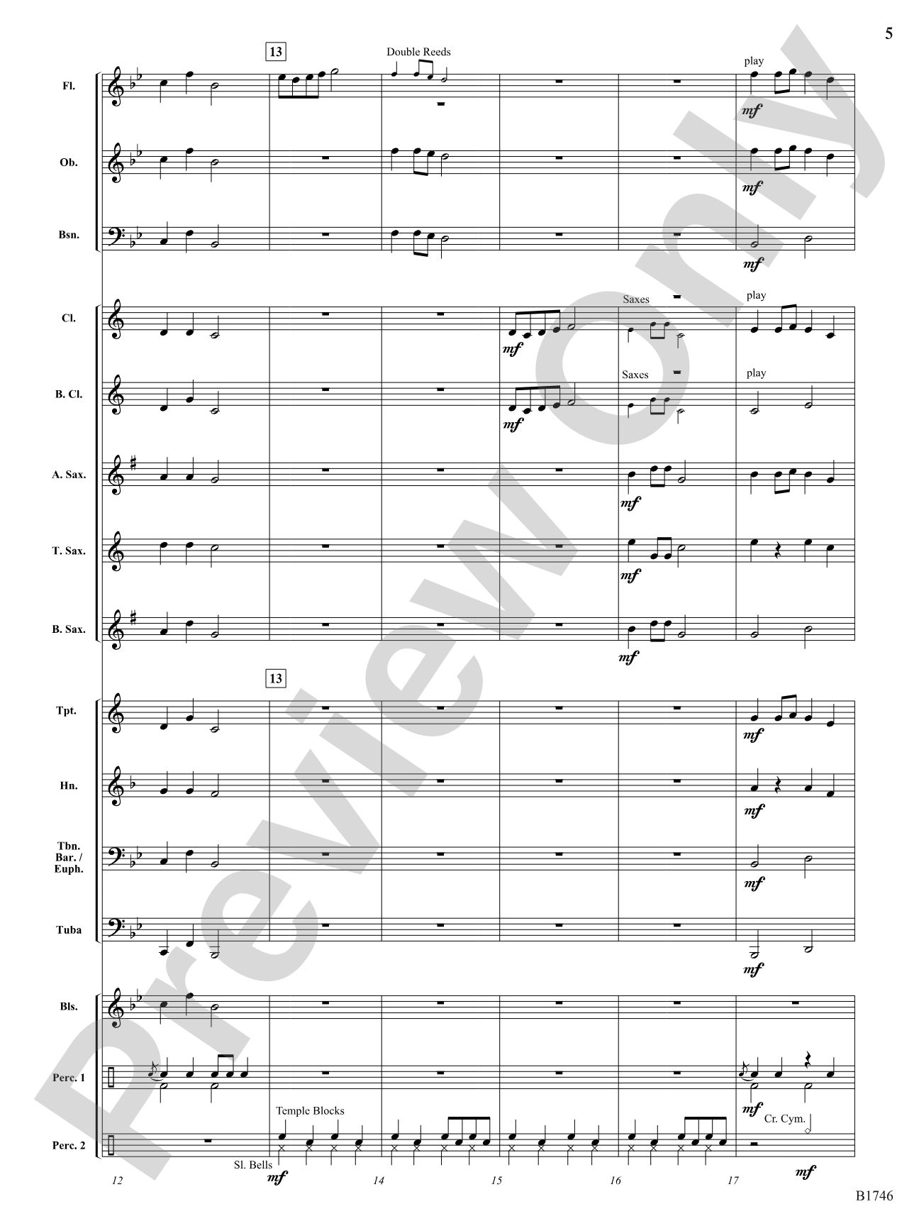 Band on the Housetop: Concert Band Conductor Score & Parts