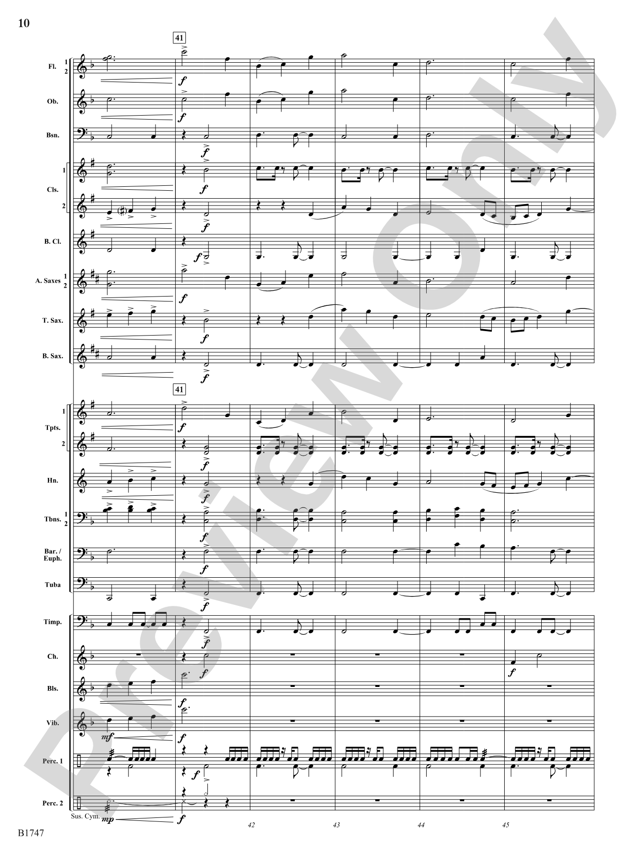 Boom and Bust: Concert Band Conductor Score & Parts