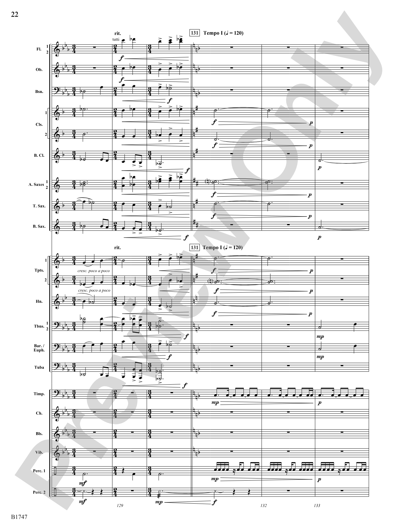 Boom and Bust: Concert Band Conductor Score & Parts