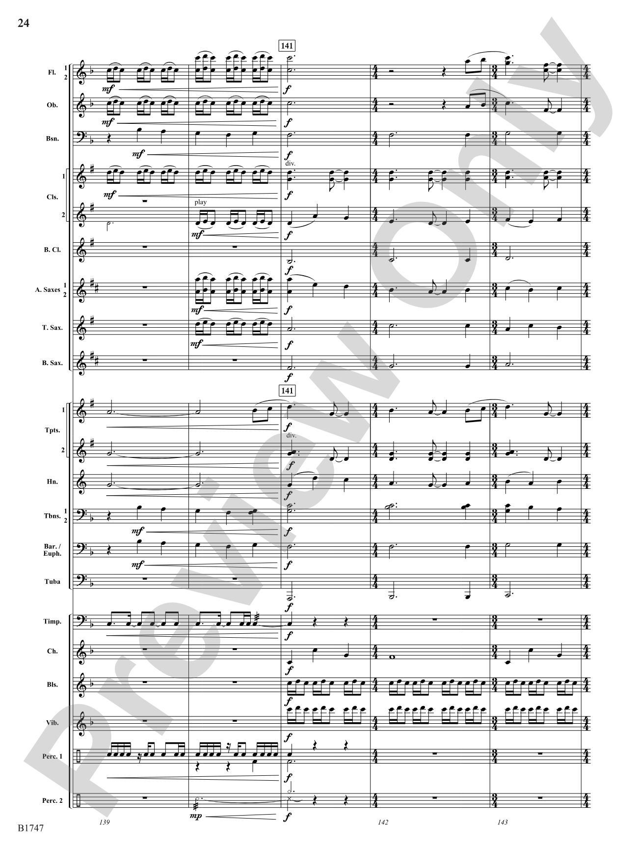 Boom and Bust: Concert Band Conductor Score & Parts