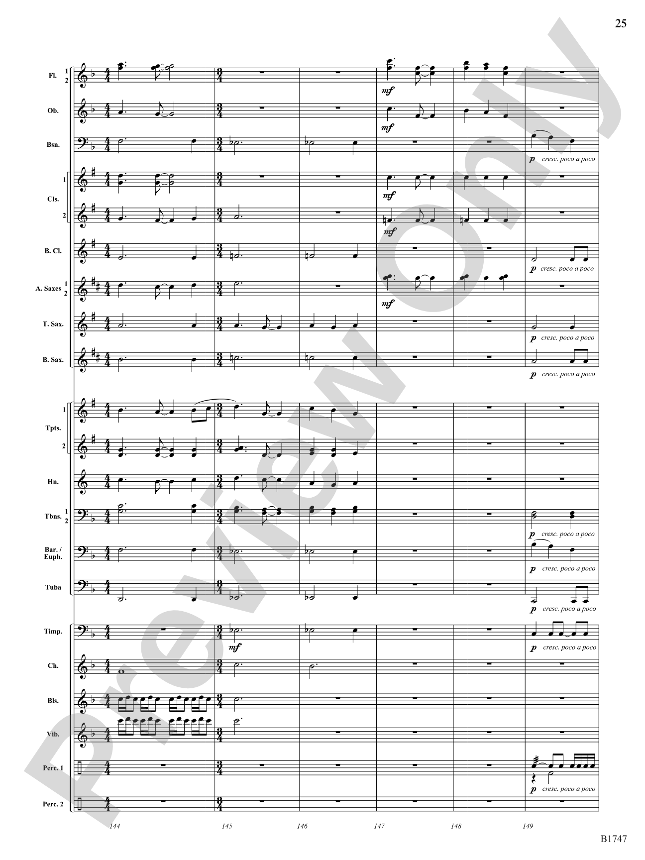 Boom and Bust: Concert Band Conductor Score & Parts