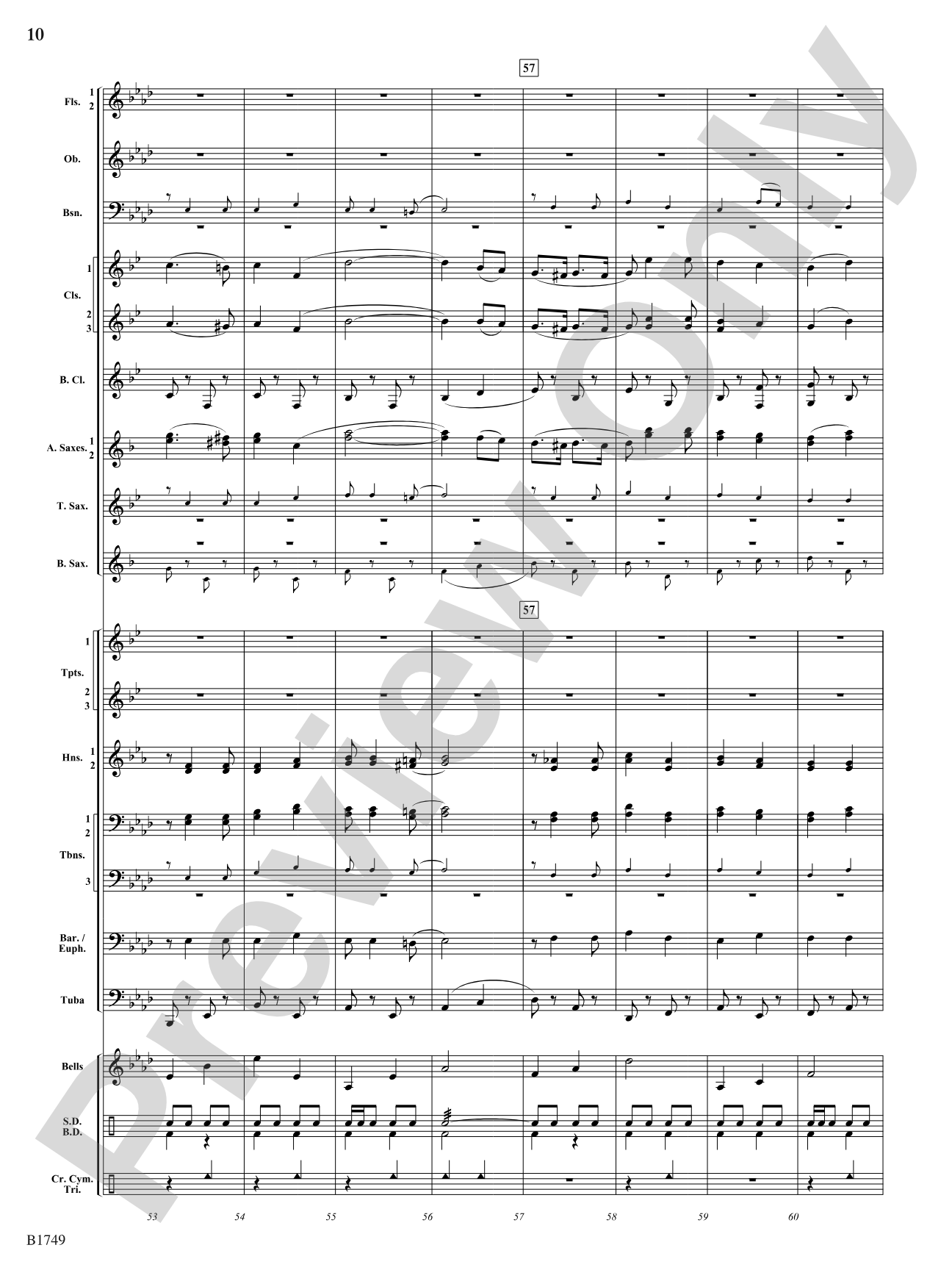 Quicksilver: Concert Band Conductor Score & Parts