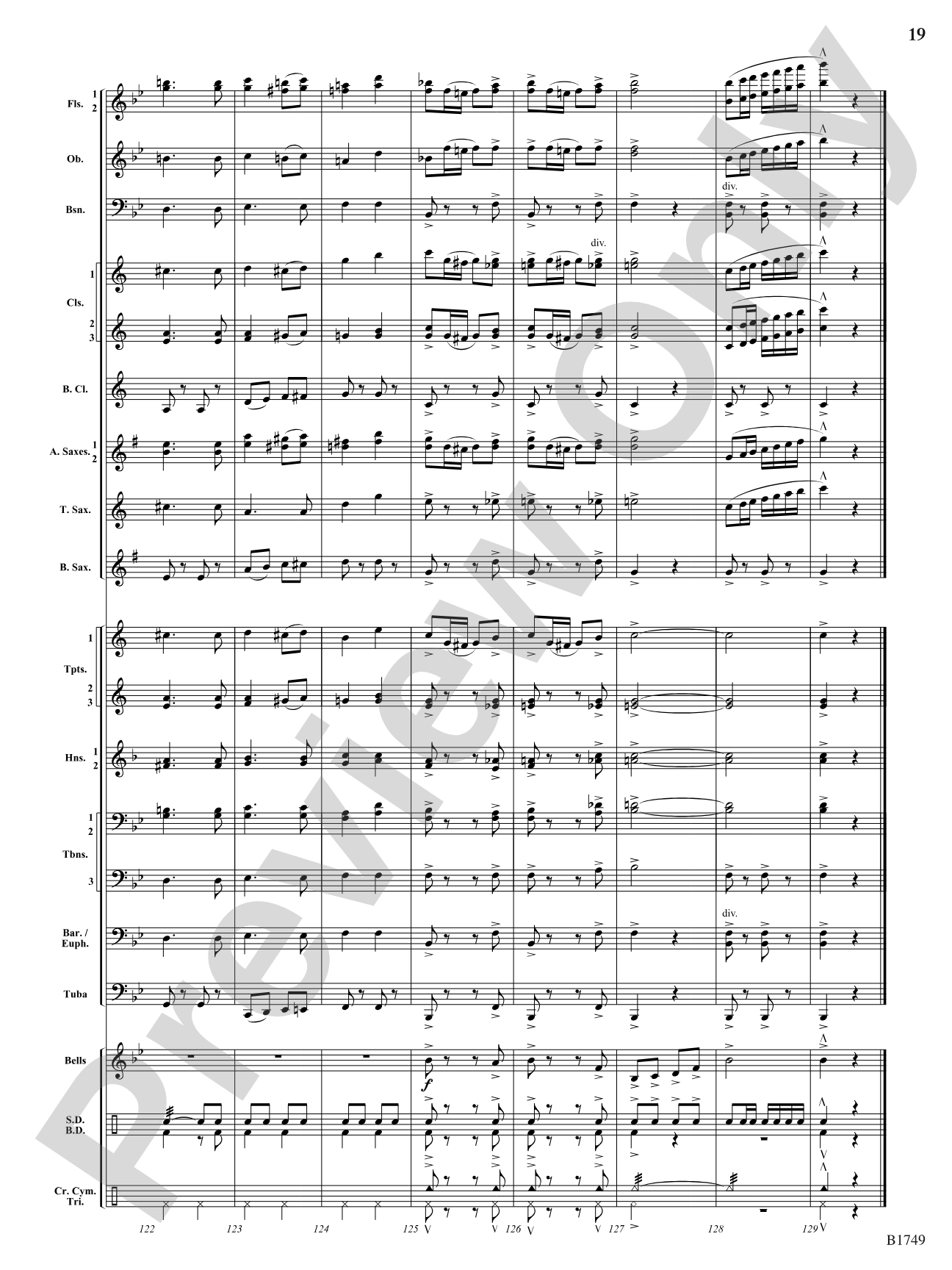 Quicksilver: Concert Band Conductor Score & Parts