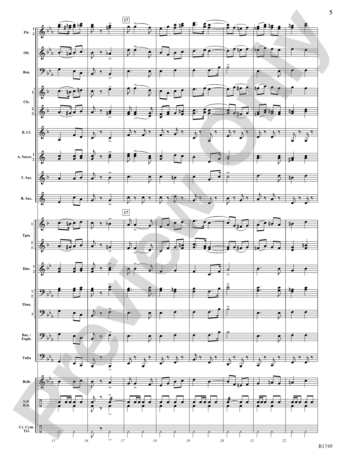 Quicksilver: Concert Band Conductor Score & Parts
