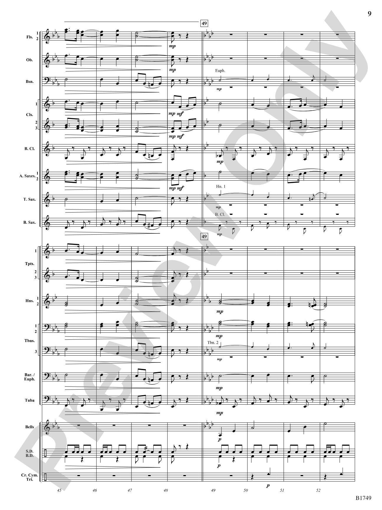 Quicksilver: Concert Band Conductor Score & Parts