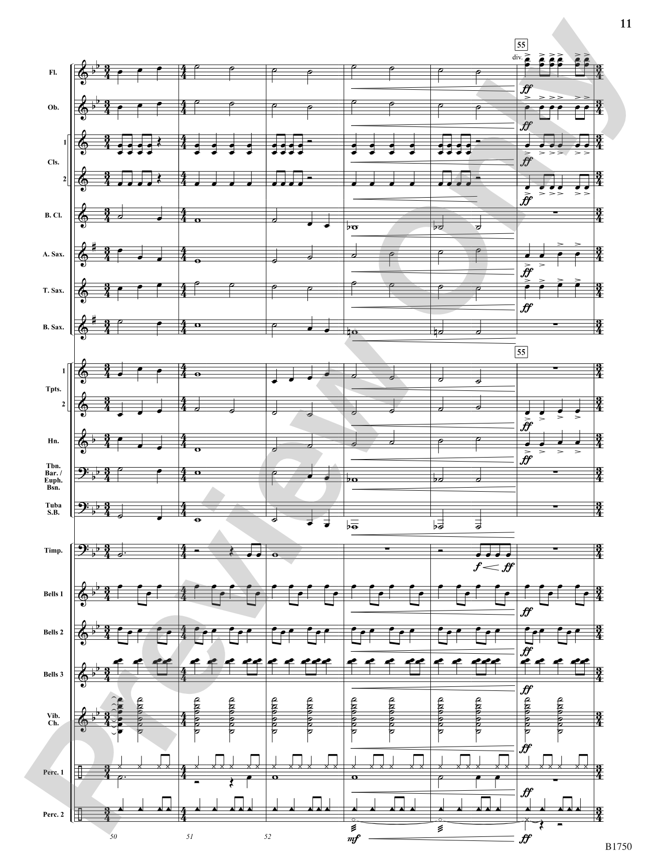 Radiance: Concert Band Conductor Score & Parts