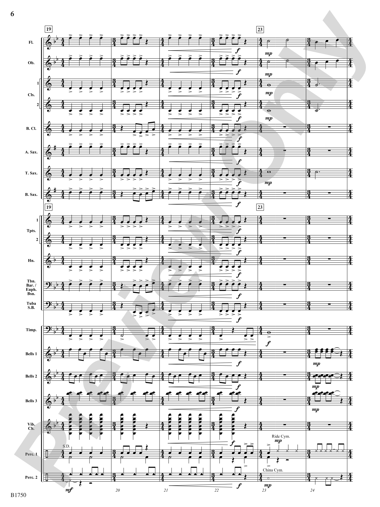 Radiance: Concert Band Conductor Score & Parts