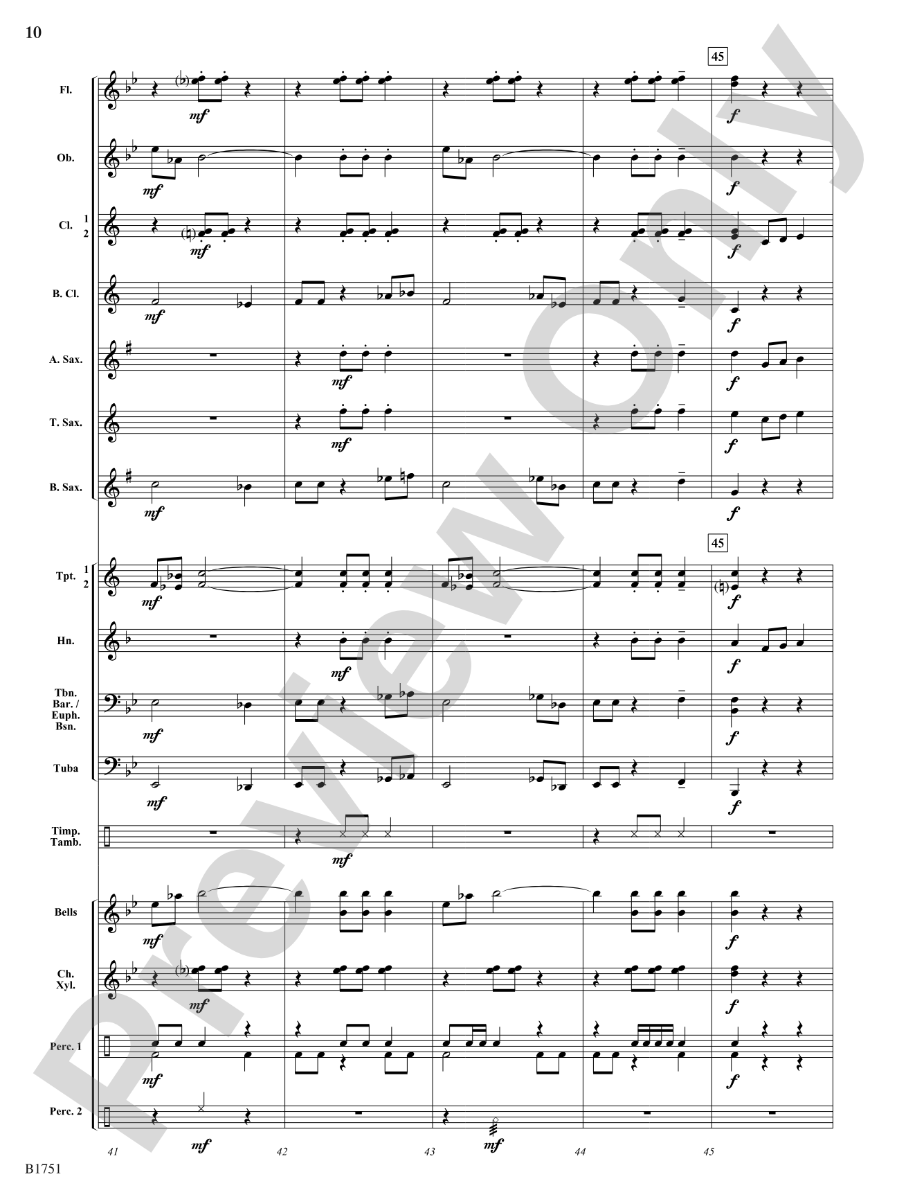 Land of Enchantment: Concert Band Conductor Score & Parts