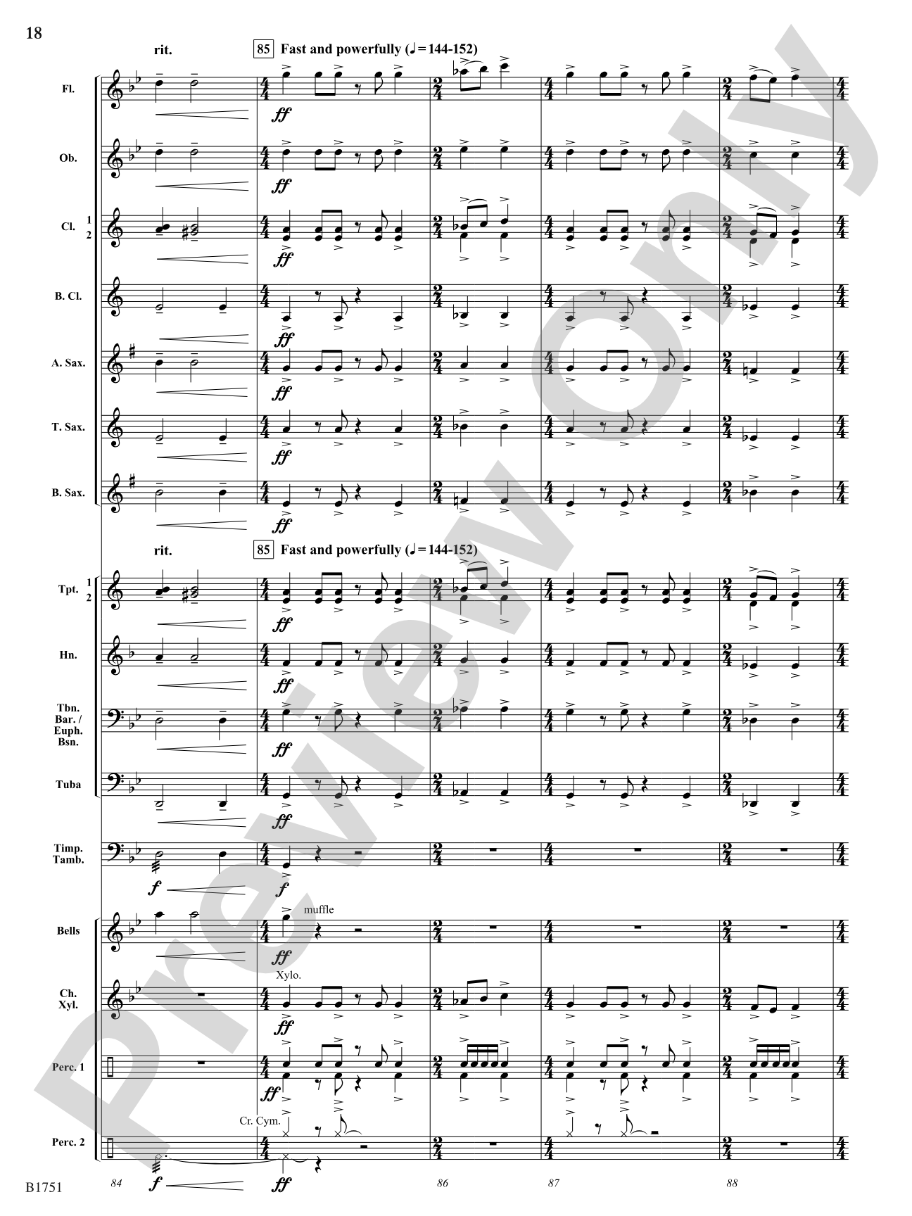 Land of Enchantment: Concert Band Conductor Score & Parts