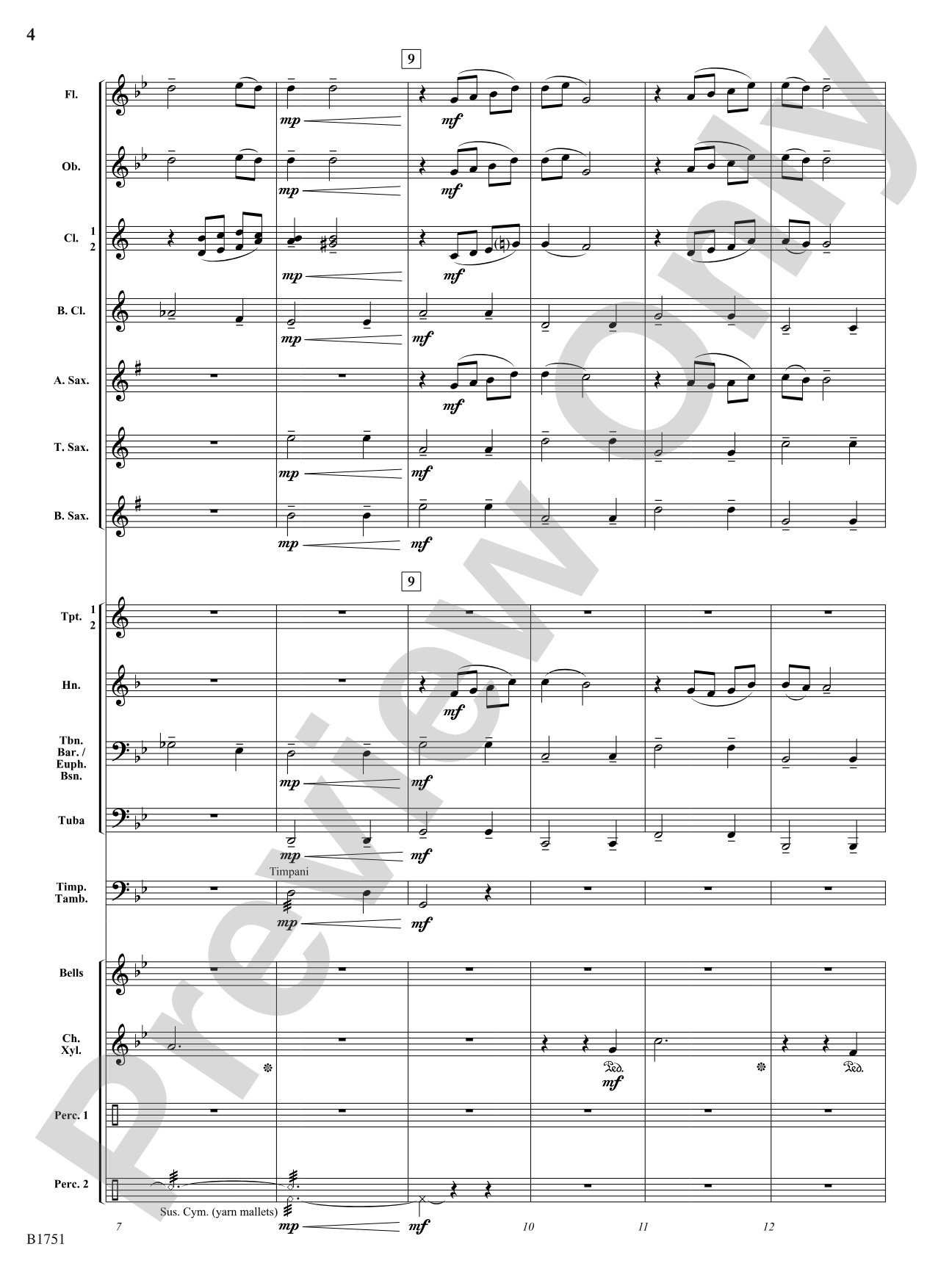Land of Enchantment: Concert Band Conductor Score & Parts
