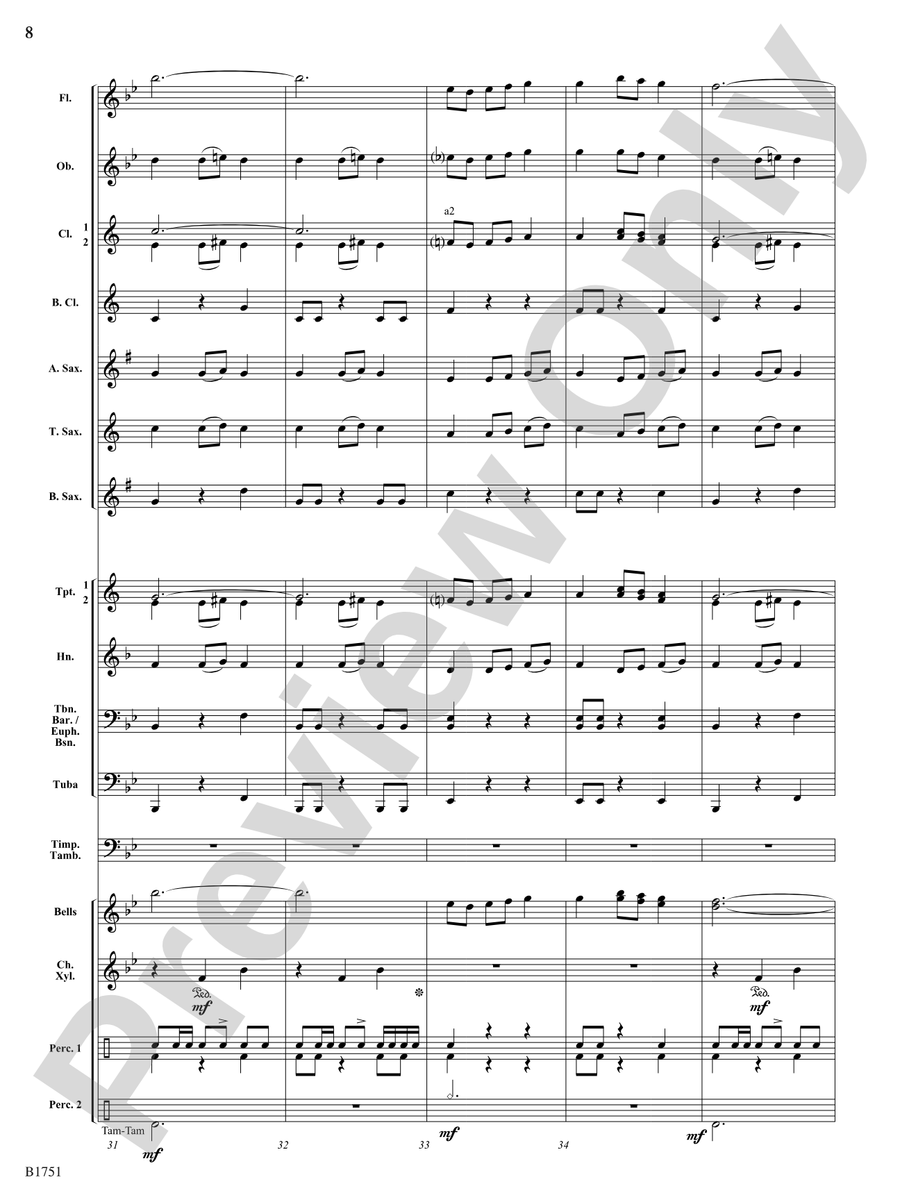 Land of Enchantment: Concert Band Conductor Score & Parts
