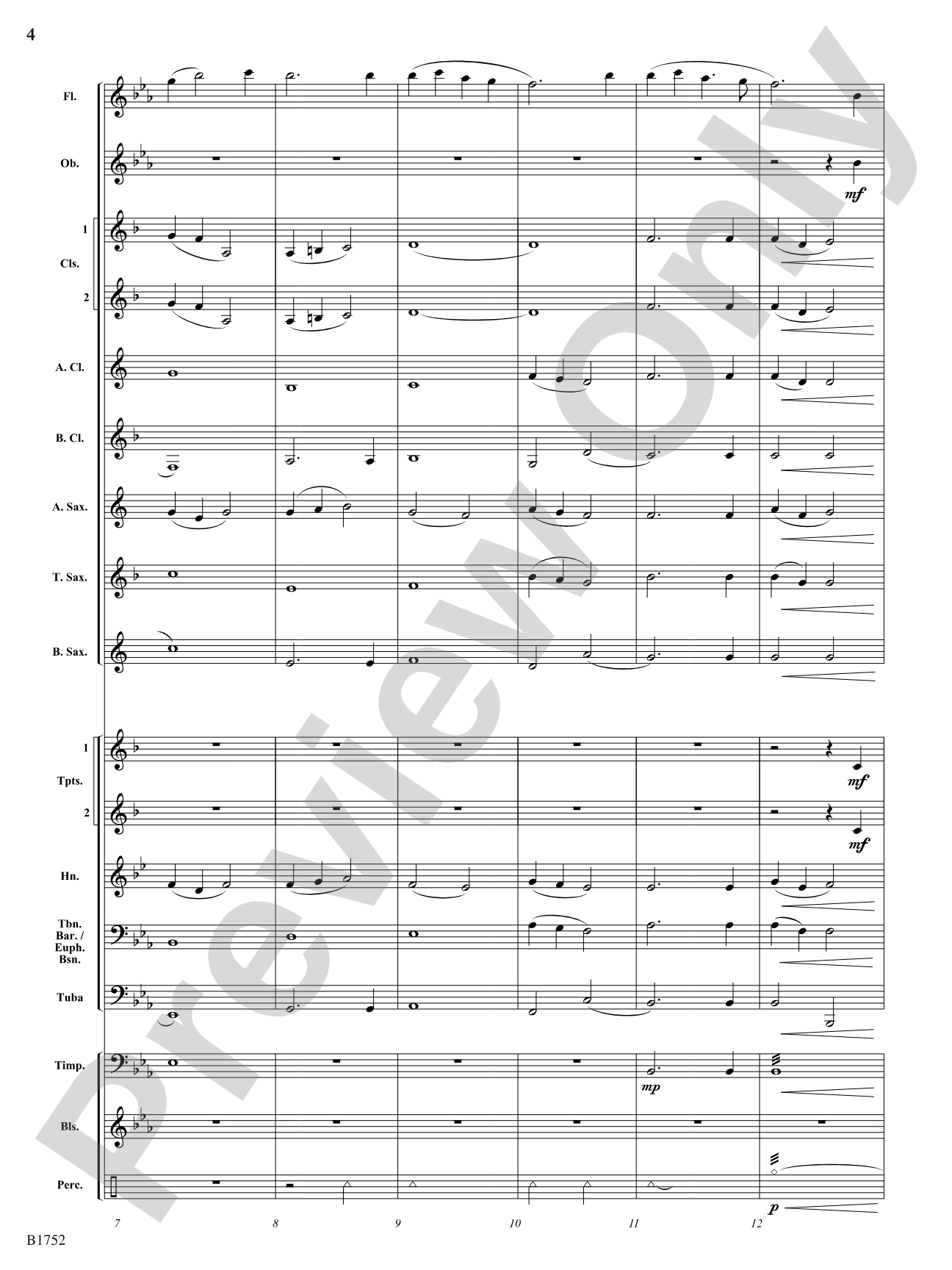 Star Bright: Concert Band Conductor Score & Parts
