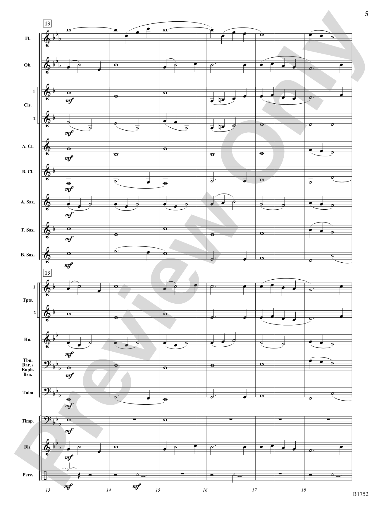 Star Bright: Concert Band Conductor Score & Parts