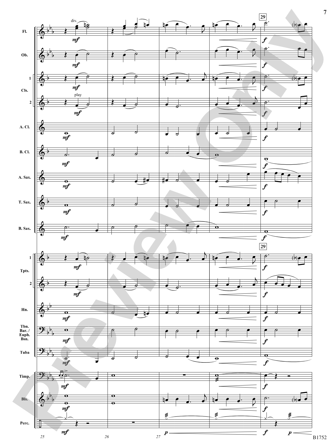 Star Bright: Concert Band Conductor Score & Parts