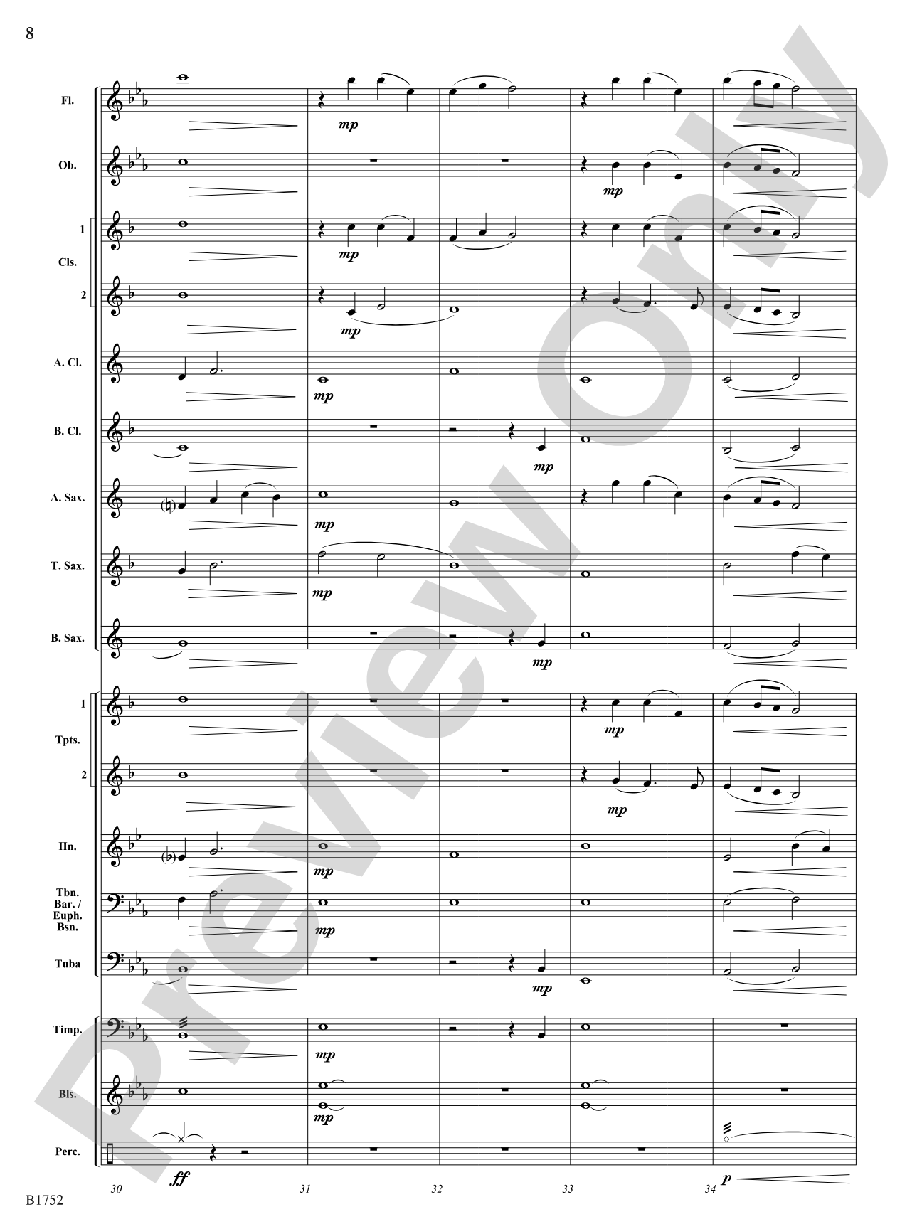 Star Bright: Concert Band Conductor Score & Parts
