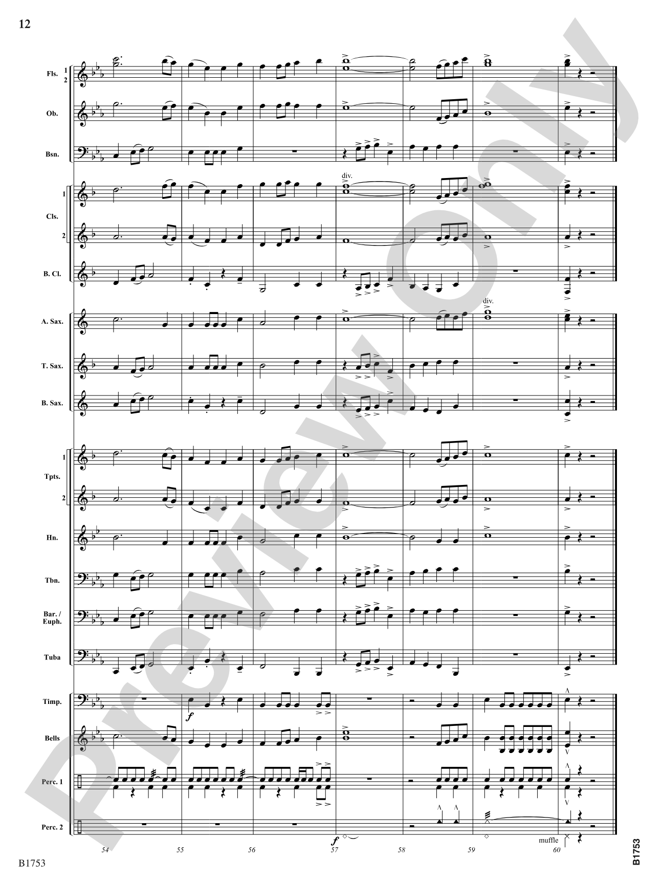The Wings of Mercury: Concert Band Conductor Score & Parts