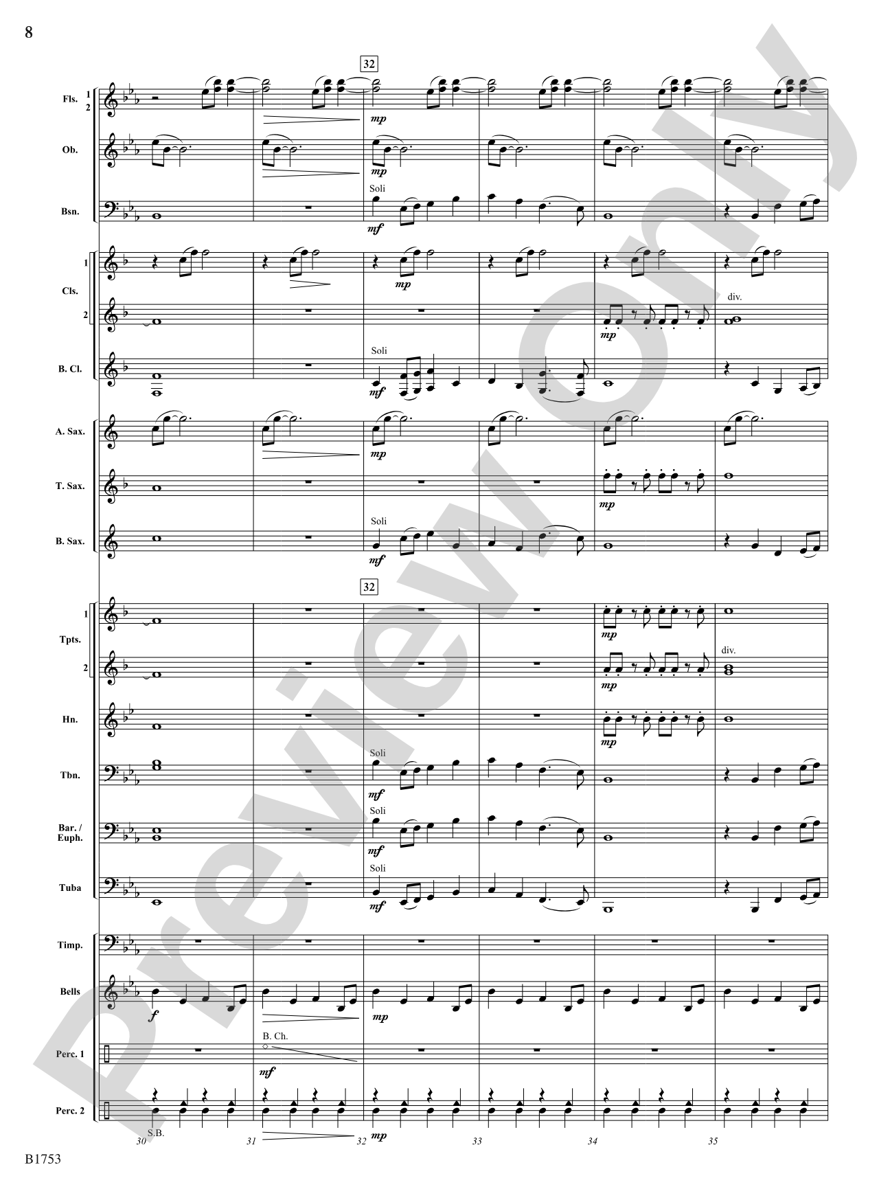 The Wings of Mercury: Concert Band Conductor Score & Parts