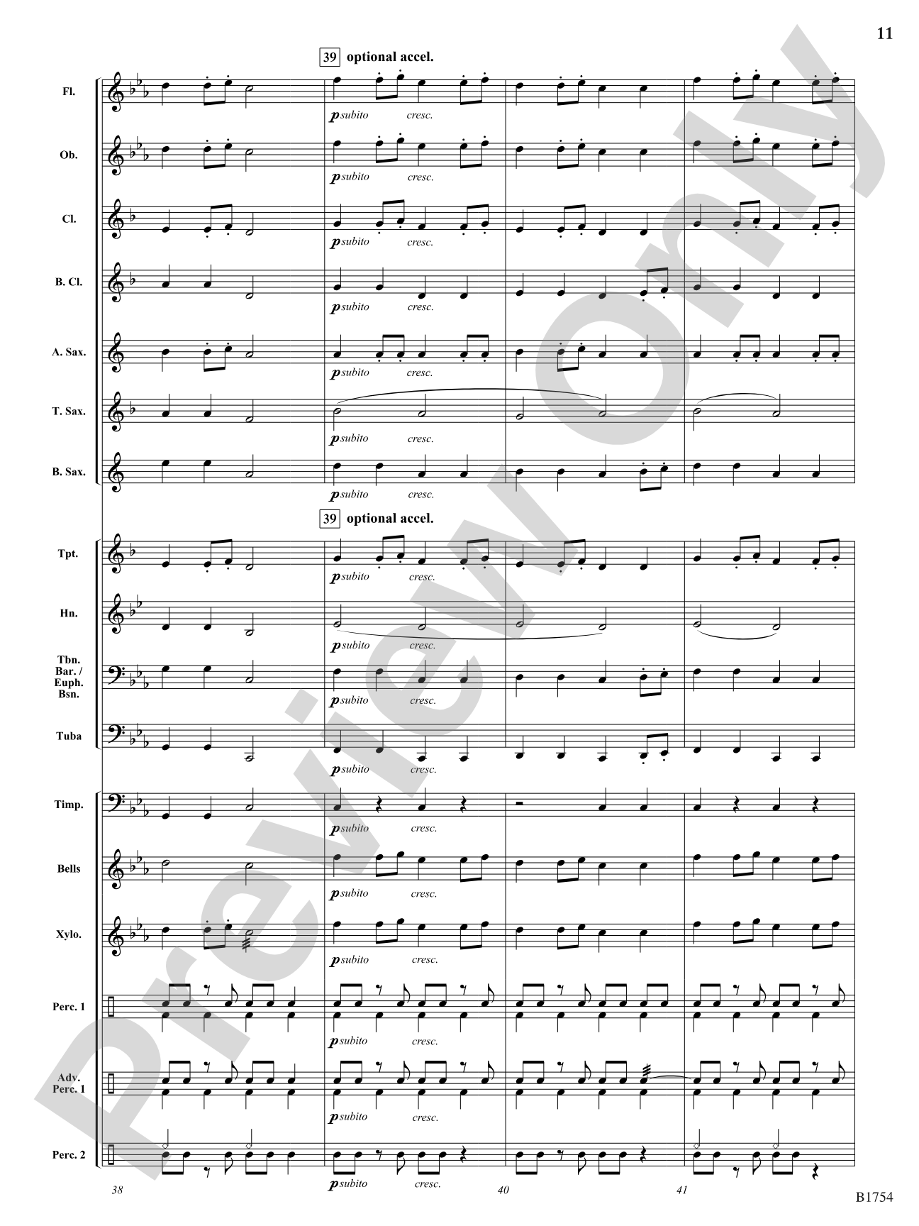 Dance Slav: Concert Band Conductor Score & Parts