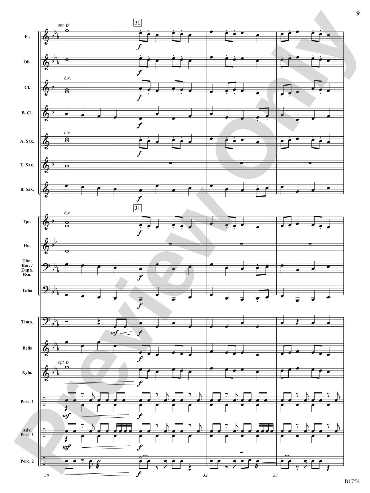 Dance Slav: Concert Band Conductor Score & Parts