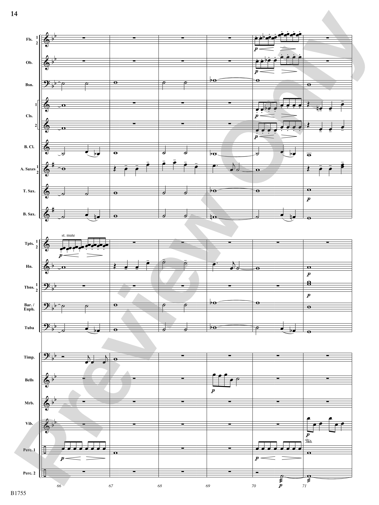 Shimmering Joy: Concert Band Conductor Score & Parts