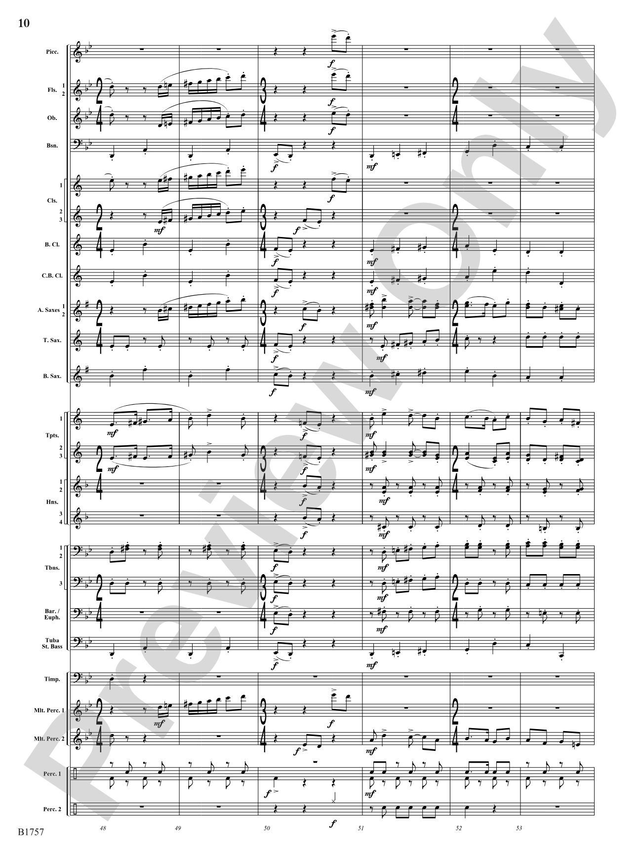 Metamorphic Dances: Concert Band Conductor Score & Parts