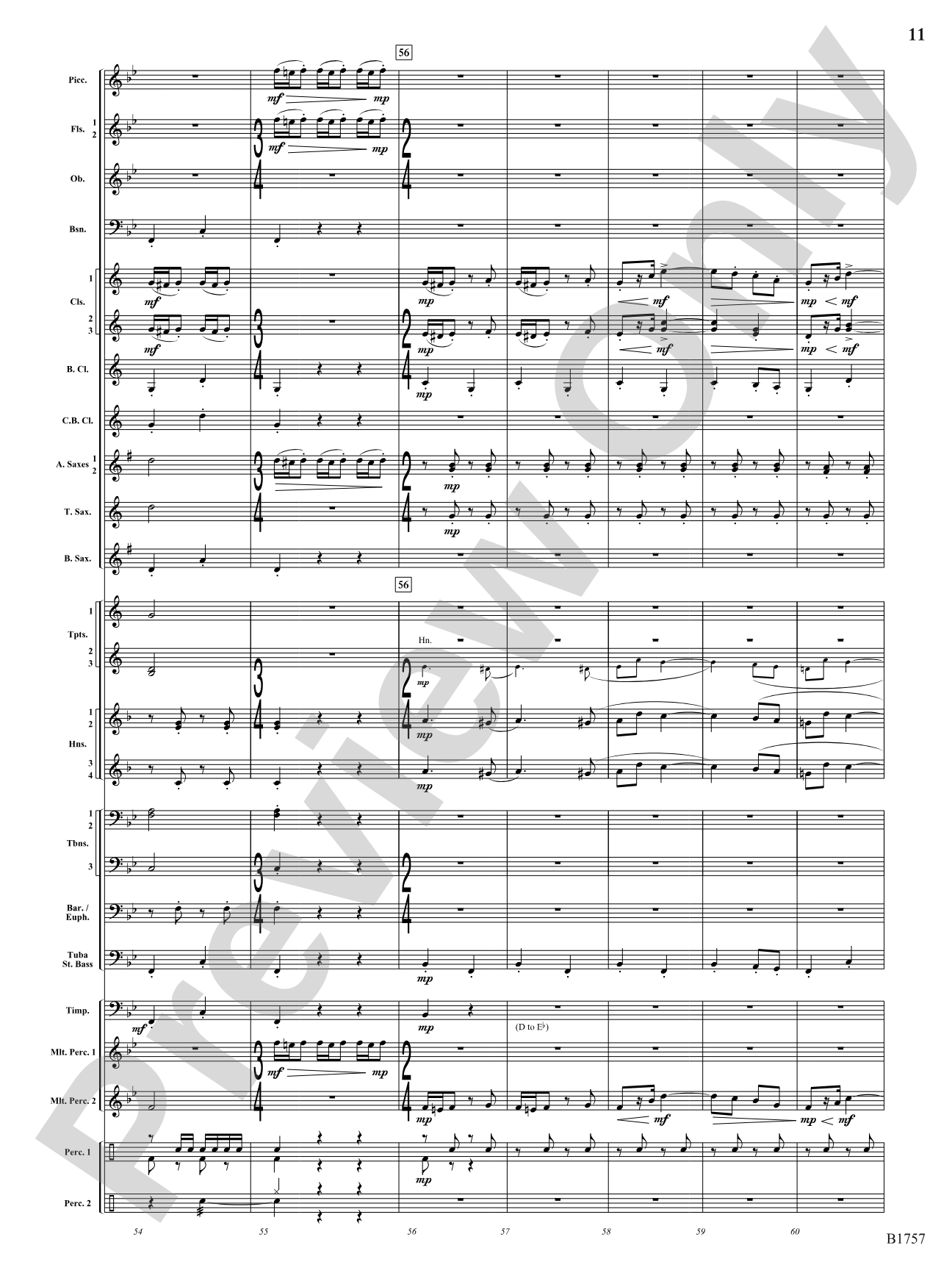Metamorphic Dances: Concert Band Conductor Score & Parts
