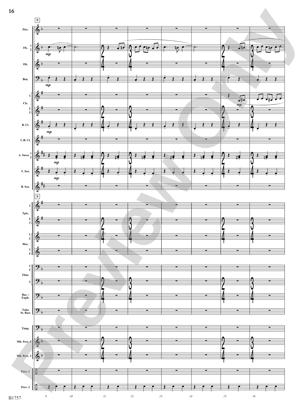 Metamorphic Dances: Concert Band Conductor Score & Parts