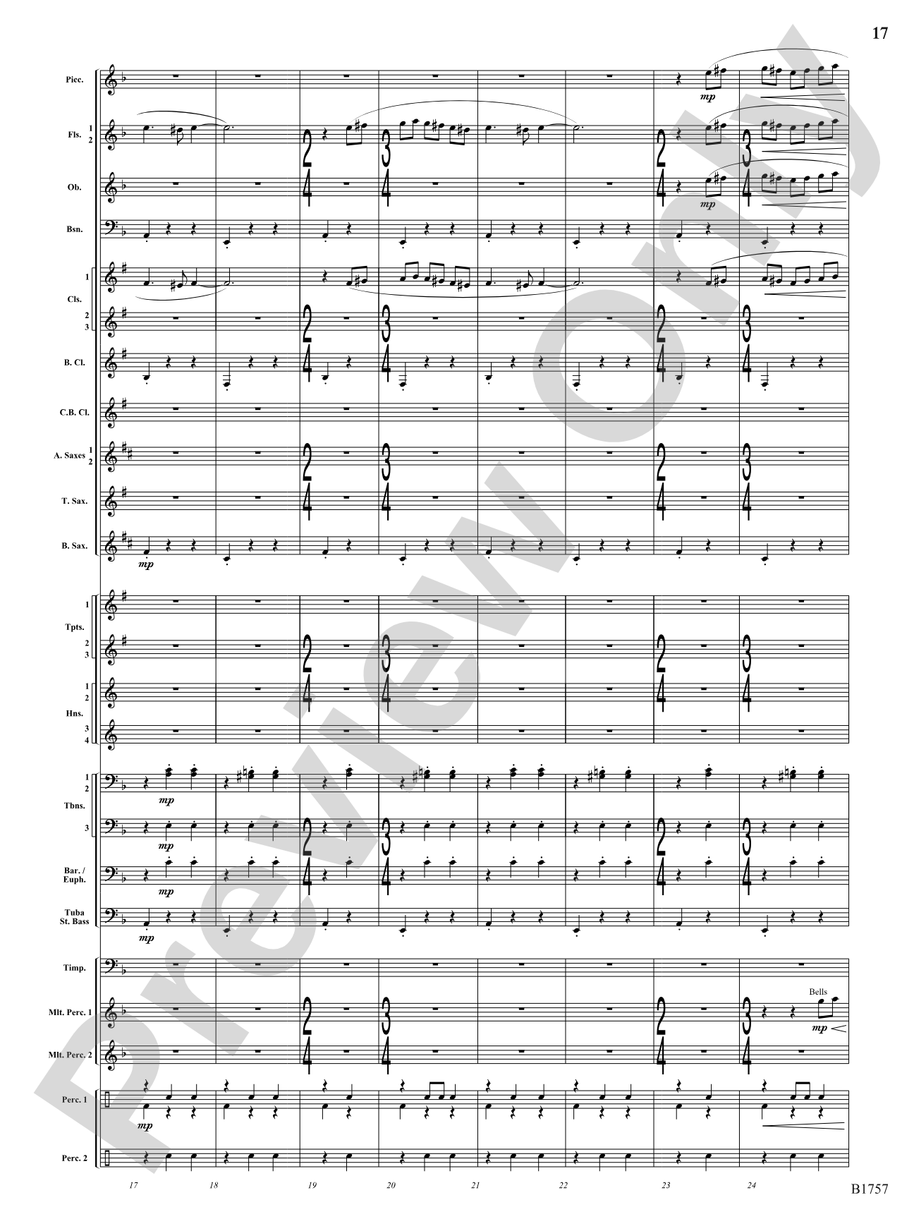 Metamorphic Dances: Concert Band Conductor Score & Parts
