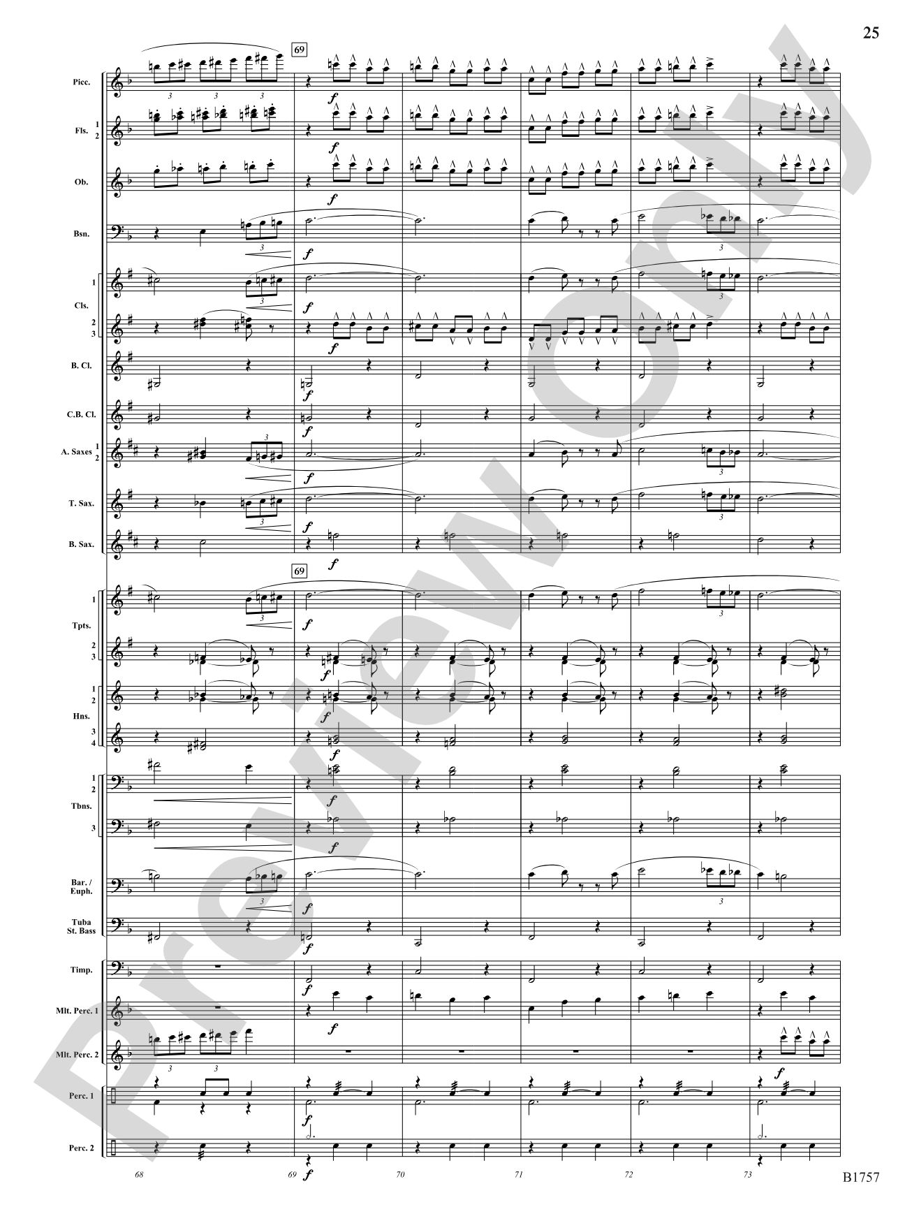 Metamorphic Dances: Concert Band Conductor Score & Parts