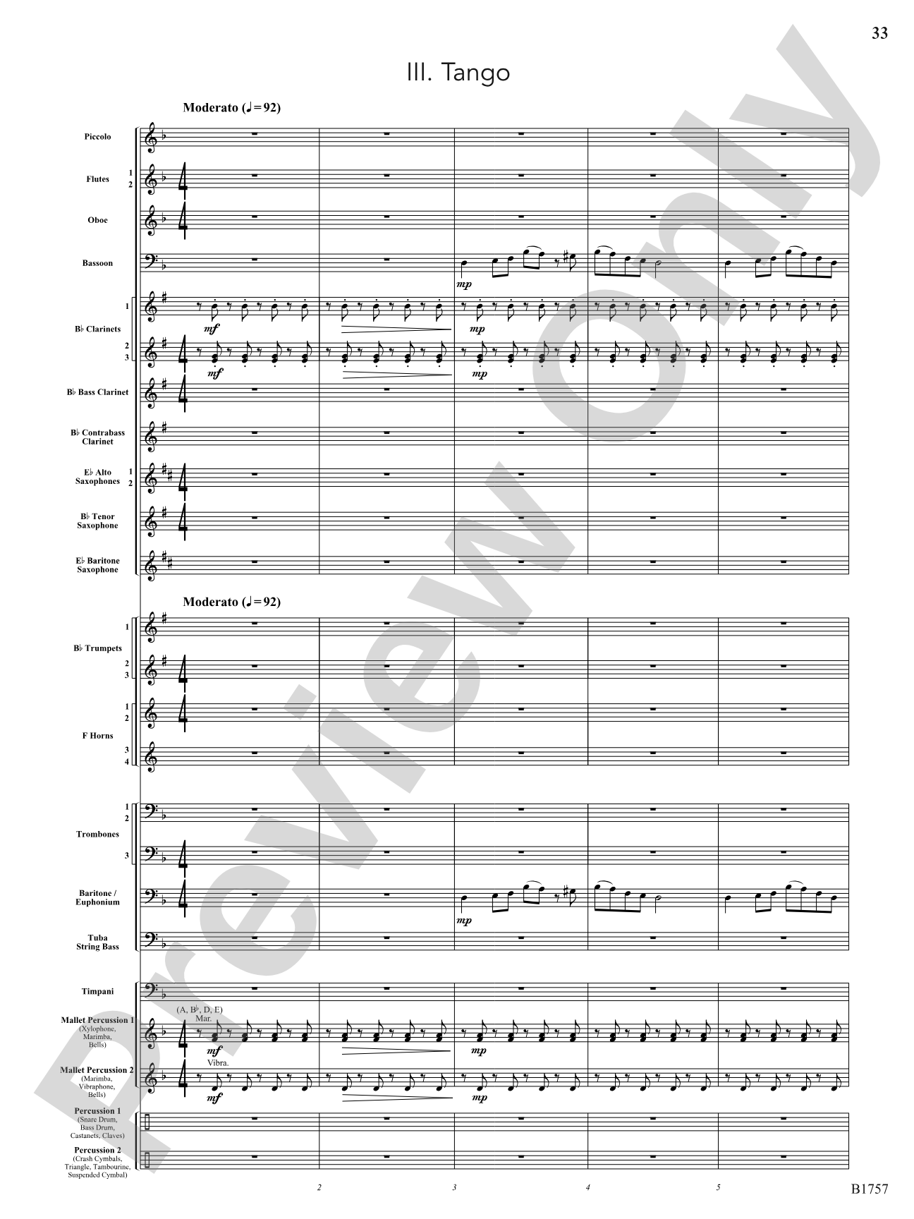 Metamorphic Dances: Concert Band Conductor Score & Parts