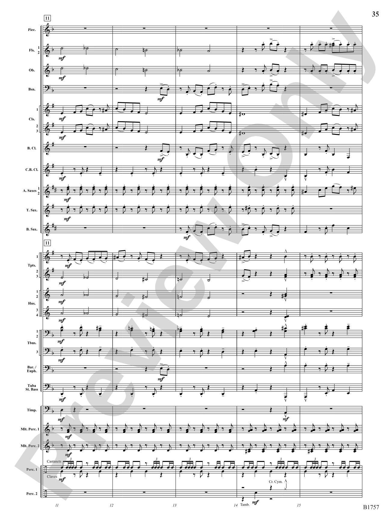 Metamorphic Dances: Concert Band Conductor Score & Parts
