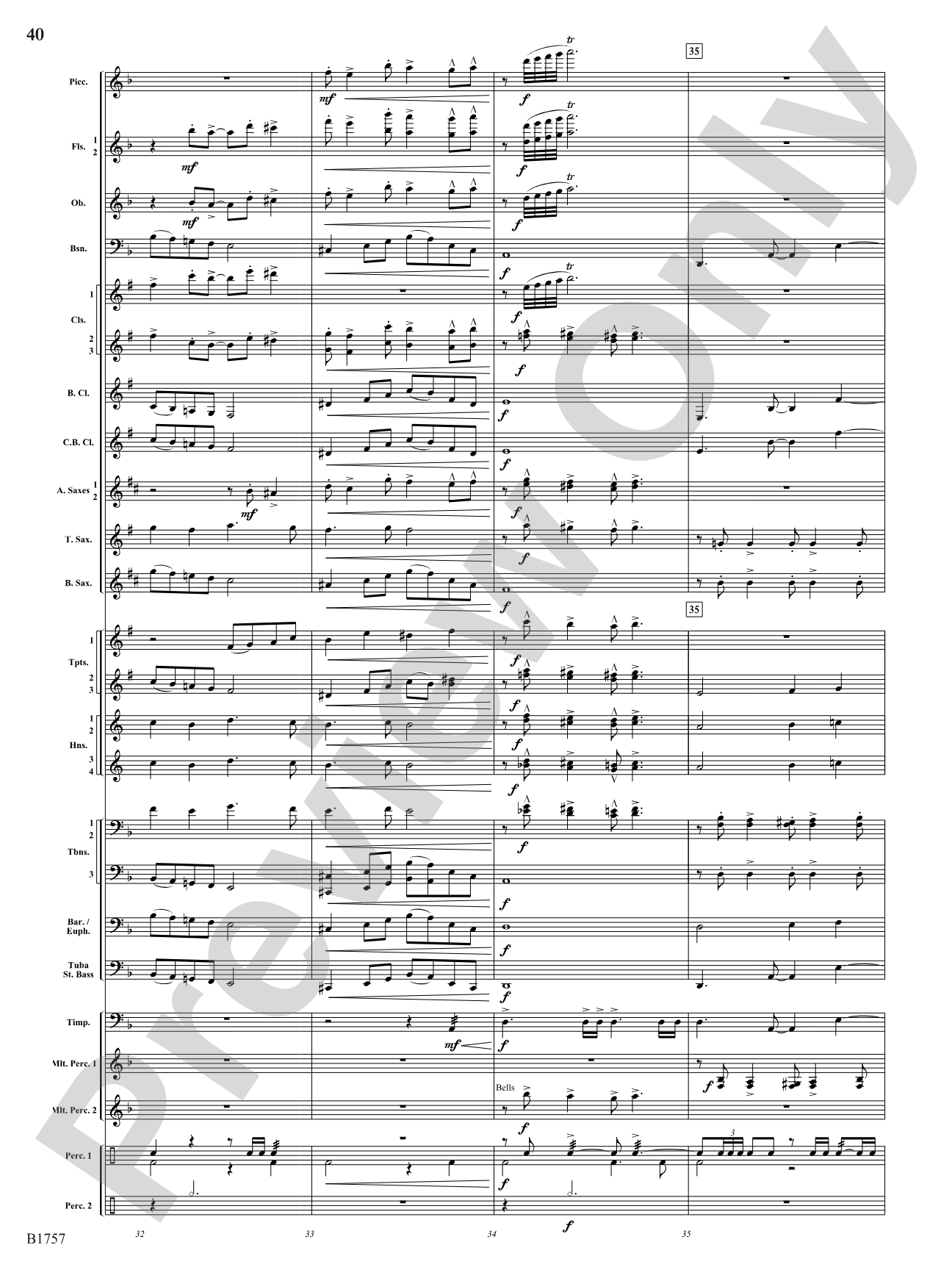 Metamorphic Dances: Concert Band Conductor Score & Parts