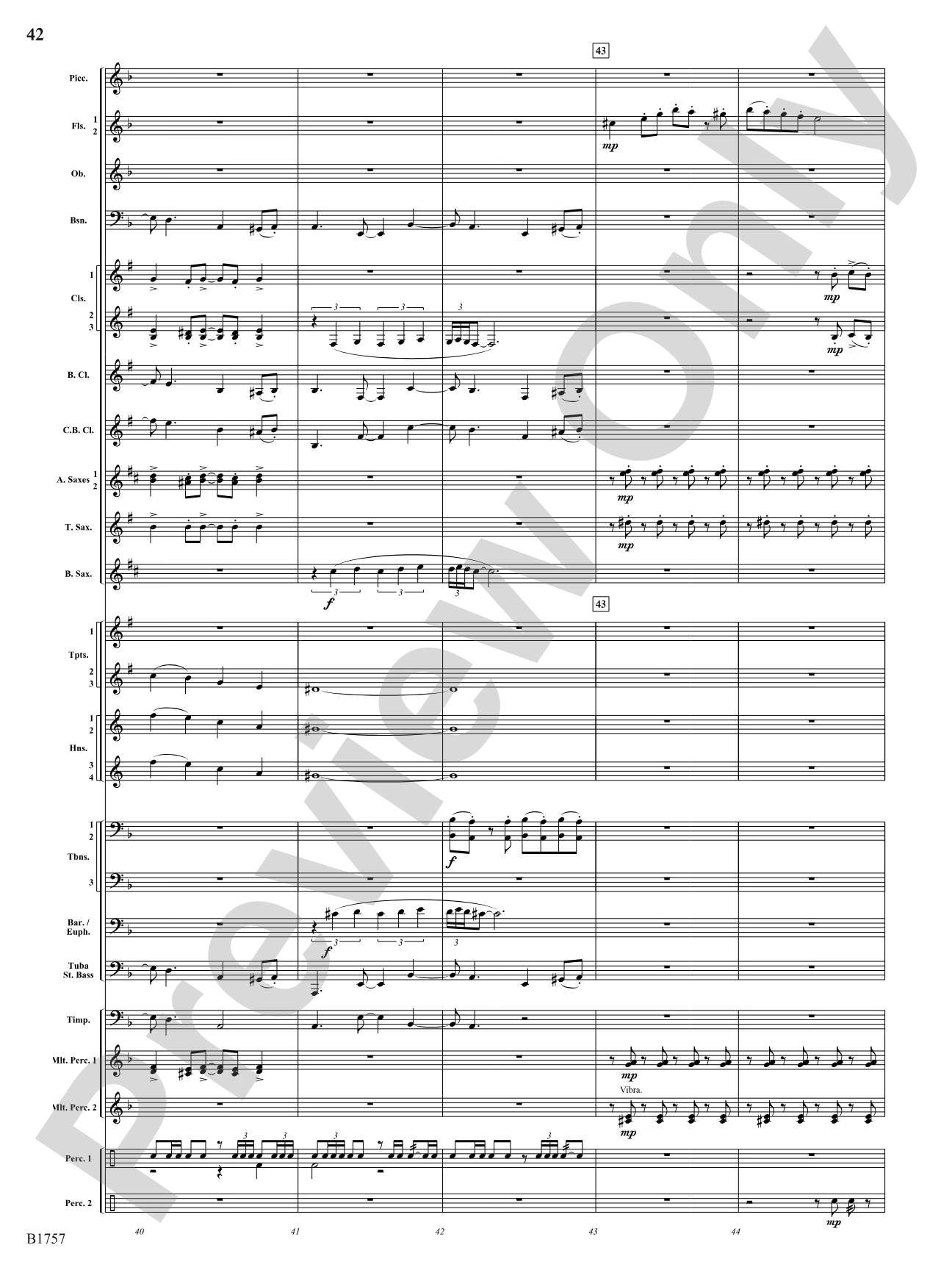 Metamorphic Dances: Concert Band Conductor Score & Parts