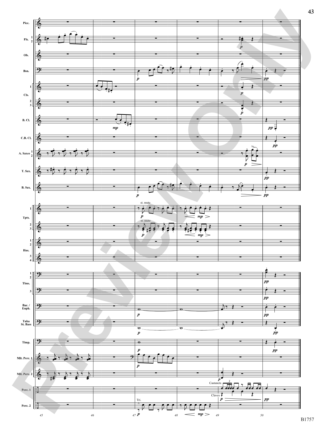 Metamorphic Dances: Concert Band Conductor Score & Parts