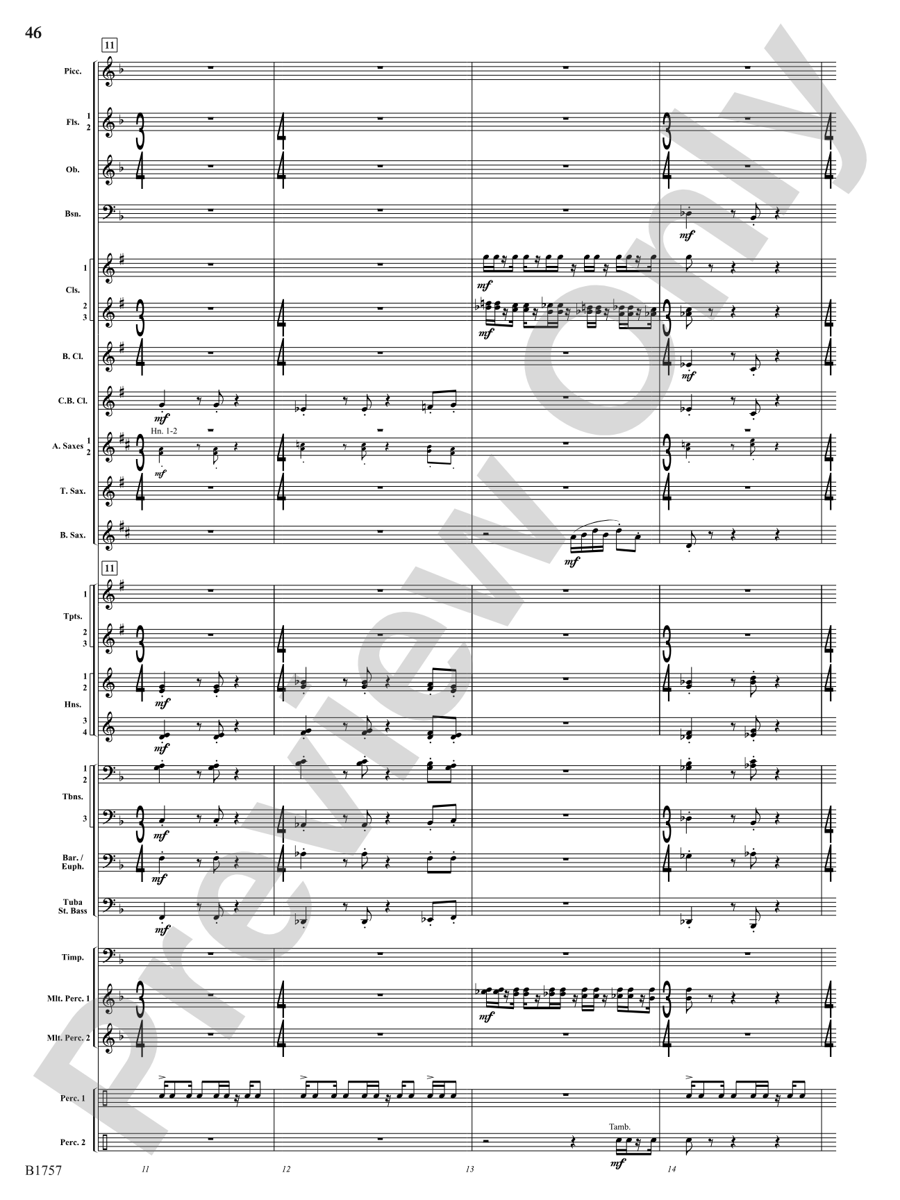 Metamorphic Dances: Concert Band Conductor Score & Parts