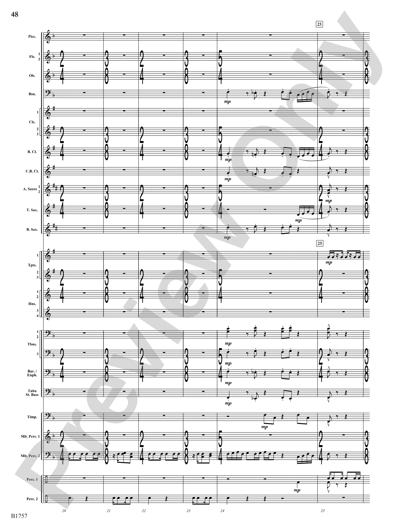 Metamorphic Dances: Concert Band Conductor Score & Parts