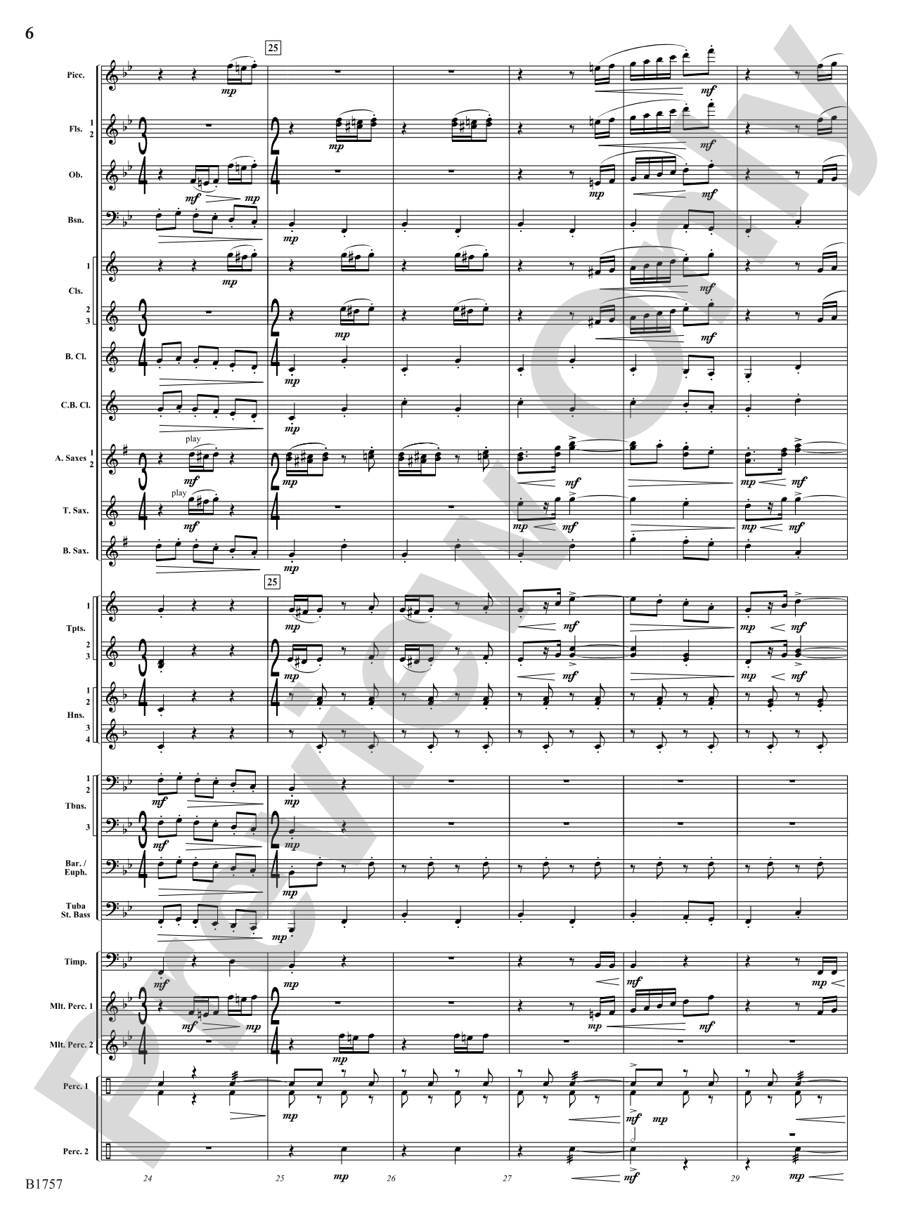 Metamorphic Dances: Concert Band Conductor Score & Parts