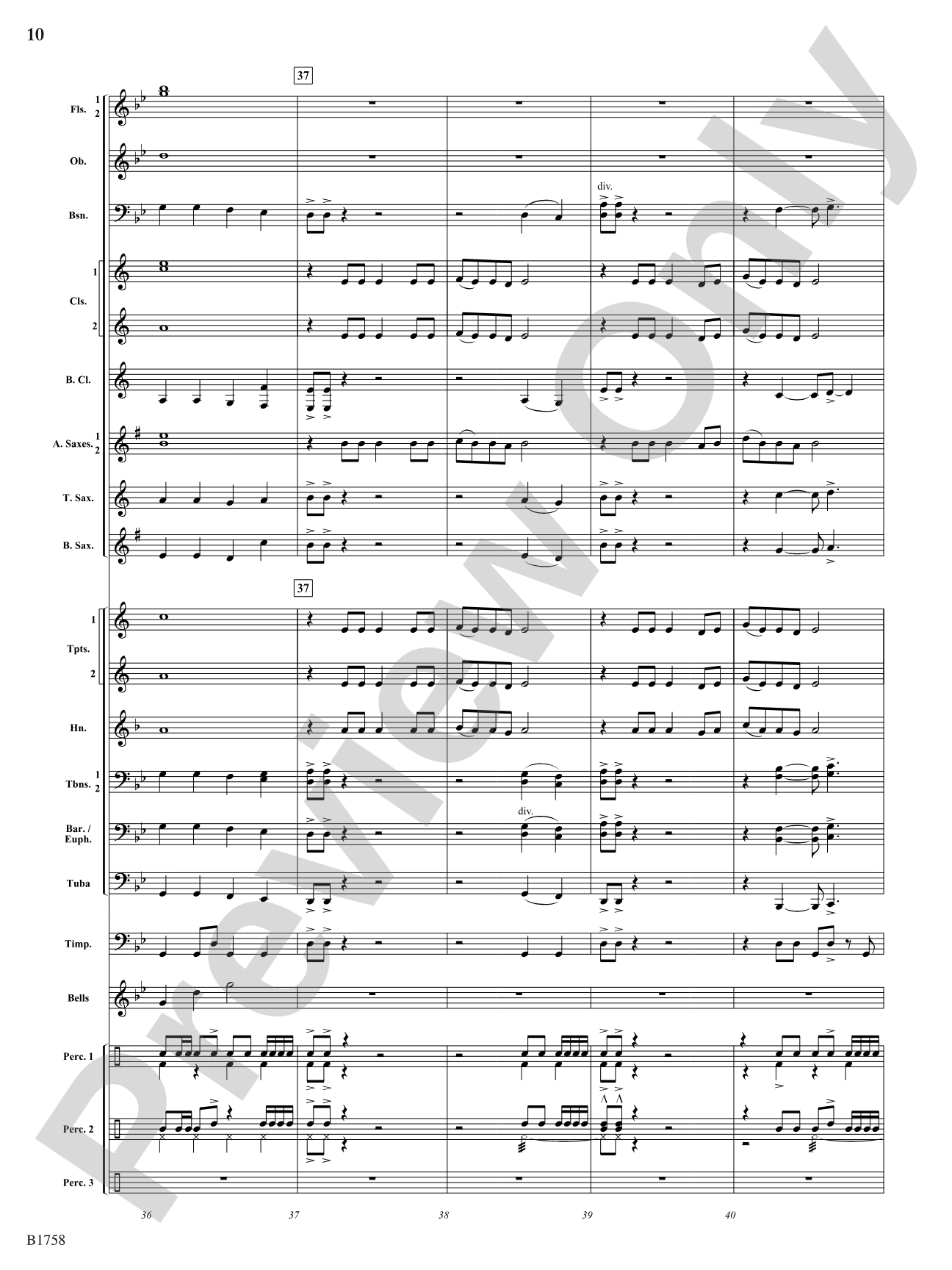 Caverns of Sonora: Concert Band Conductor Score & Parts