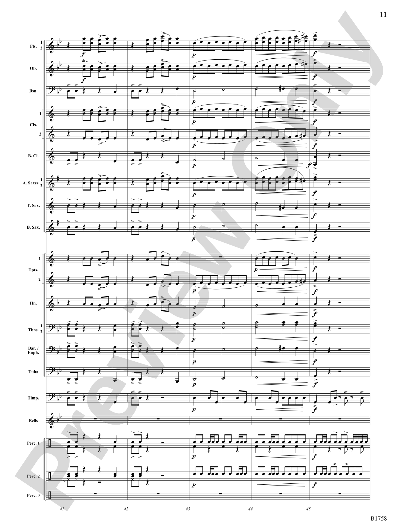Caverns of Sonora: Concert Band Conductor Score & Parts