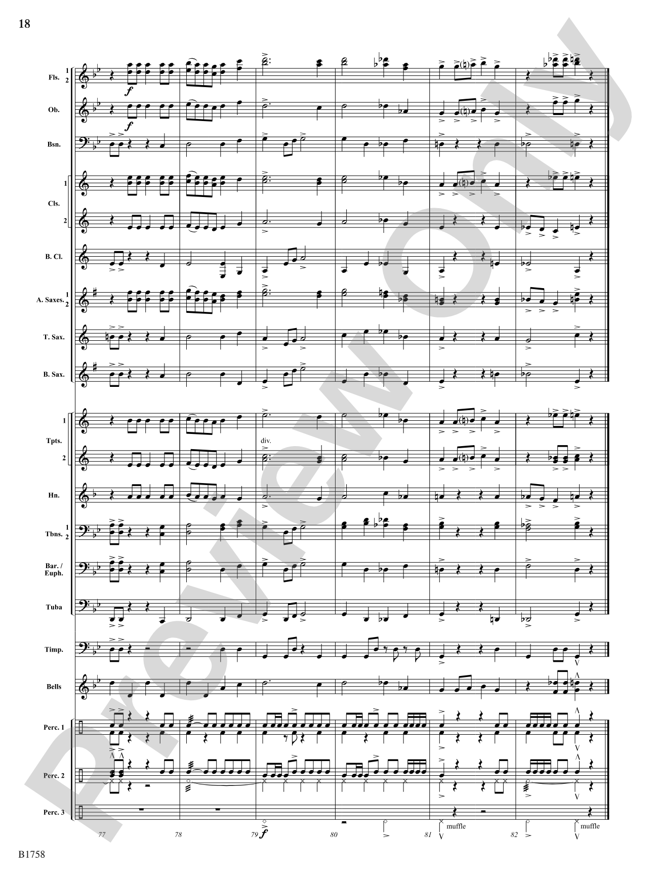 Caverns of Sonora: Concert Band Conductor Score & Parts