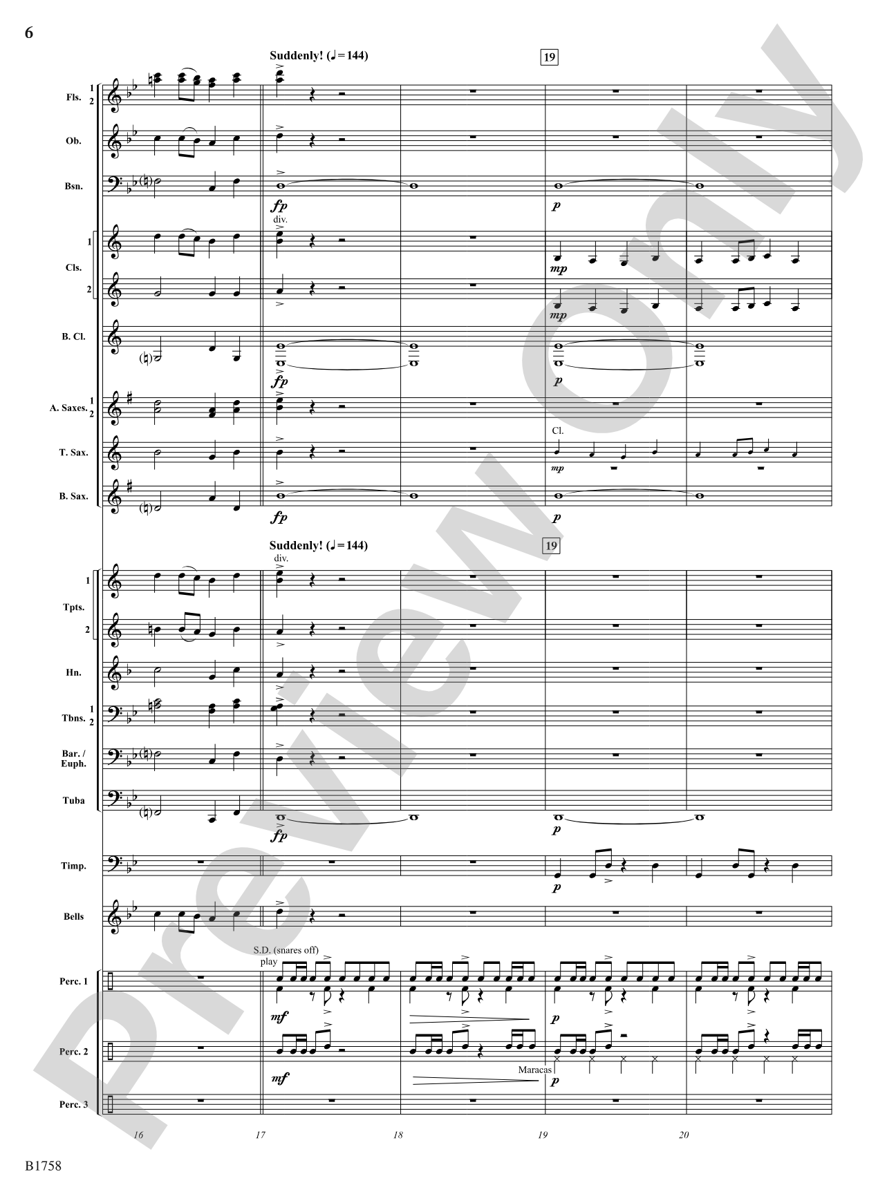Caverns of Sonora: Concert Band Conductor Score & Parts