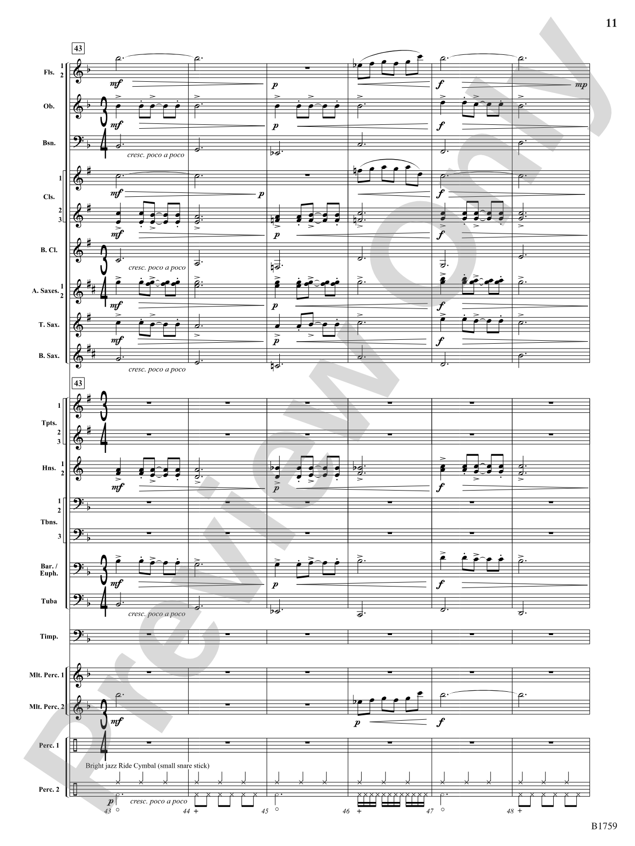 Next Generation Fanfare: Concert Band Conductor Score & Parts