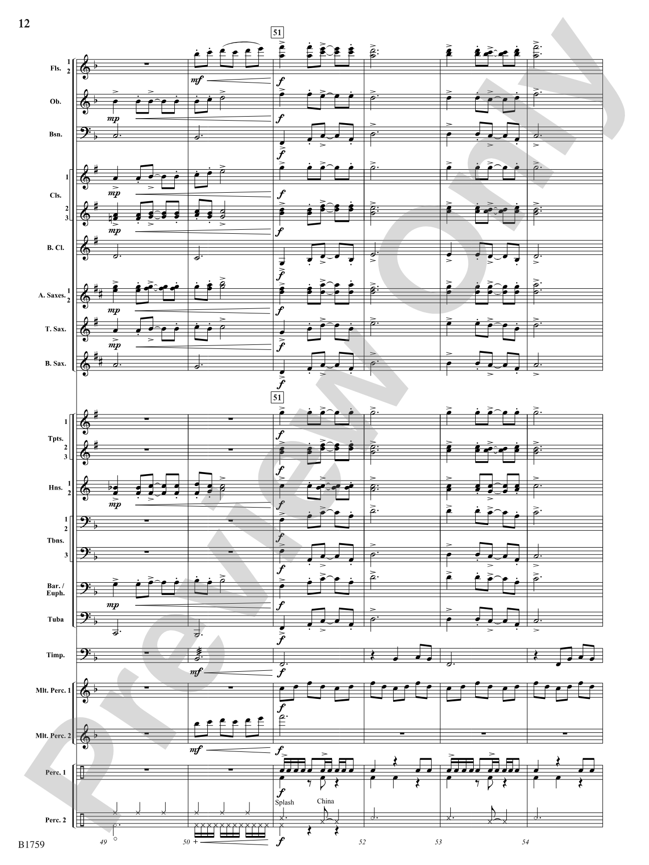 Next Generation Fanfare: Concert Band Conductor Score & Parts