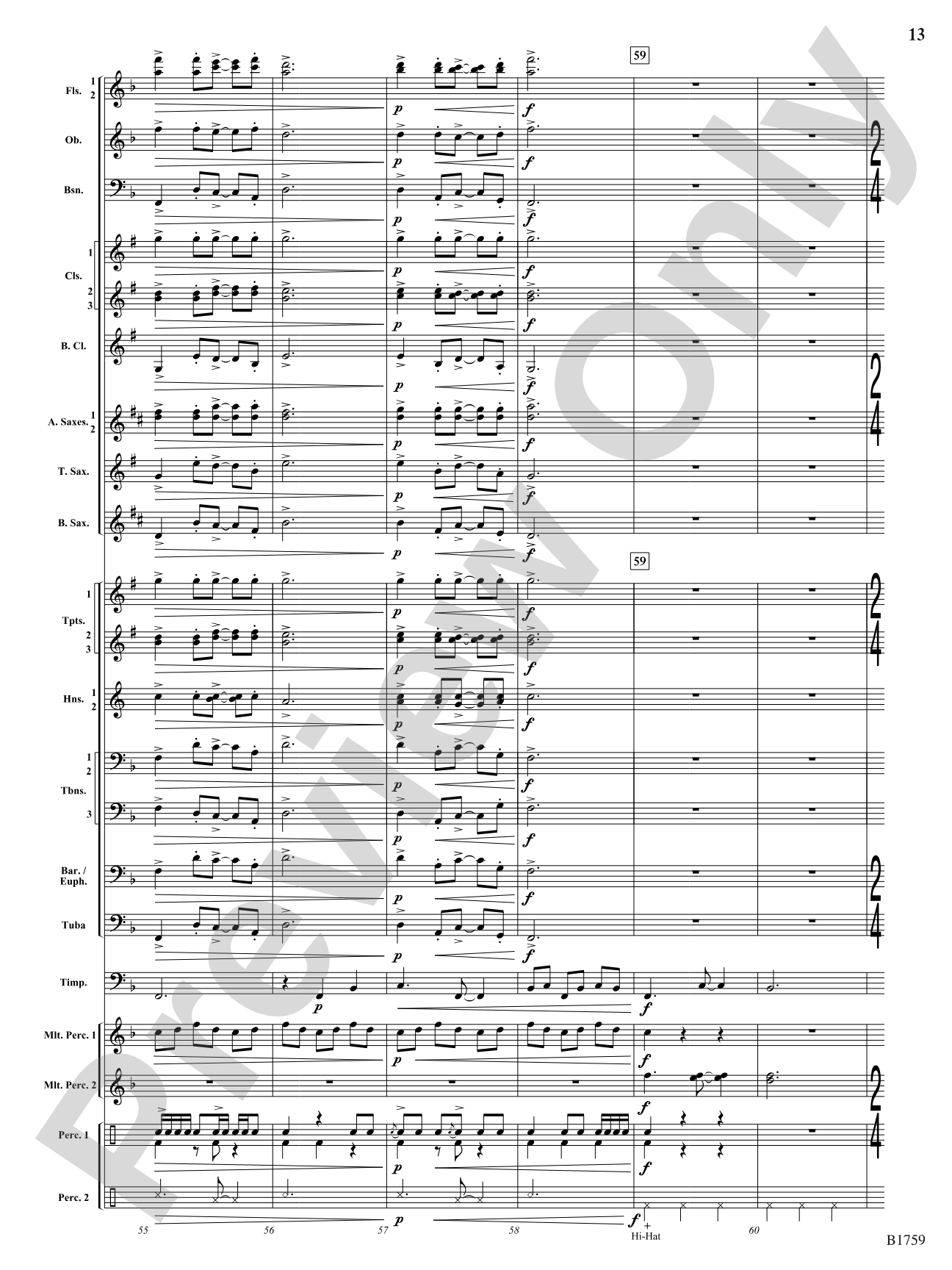 Next Generation Fanfare: Concert Band Conductor Score & Parts