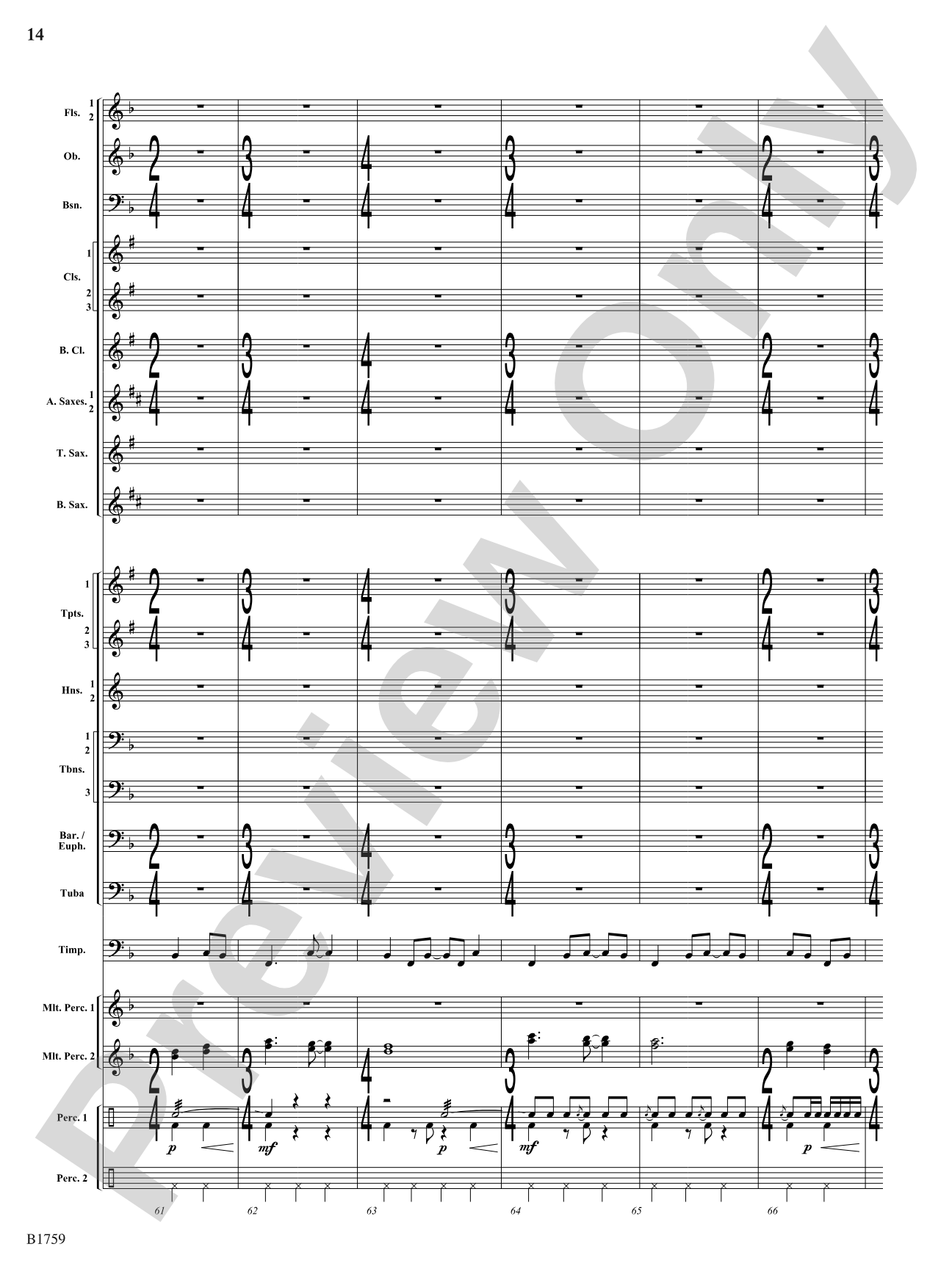 Next Generation Fanfare: Concert Band Conductor Score & Parts