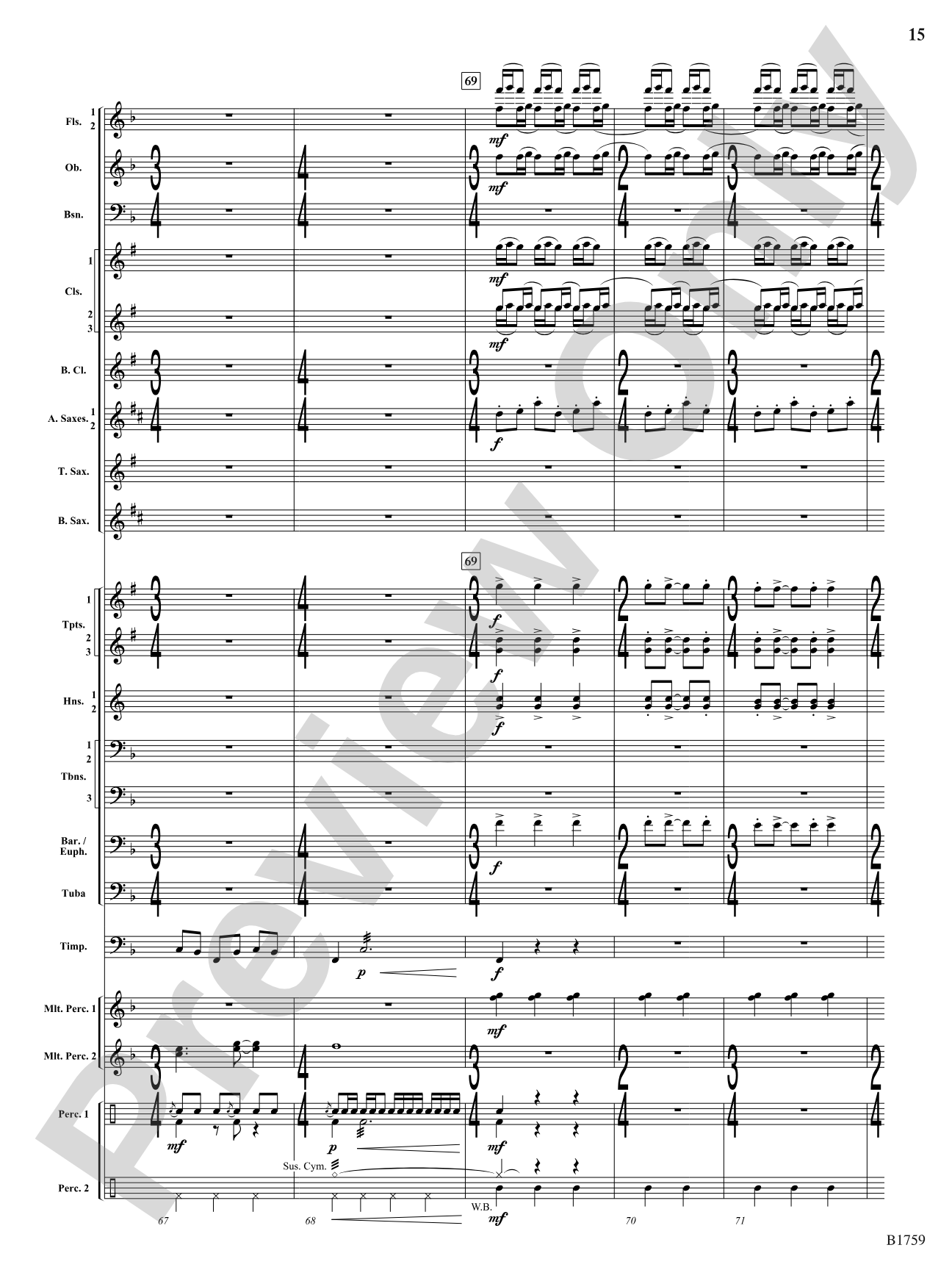 Next Generation Fanfare: Concert Band Conductor Score & Parts