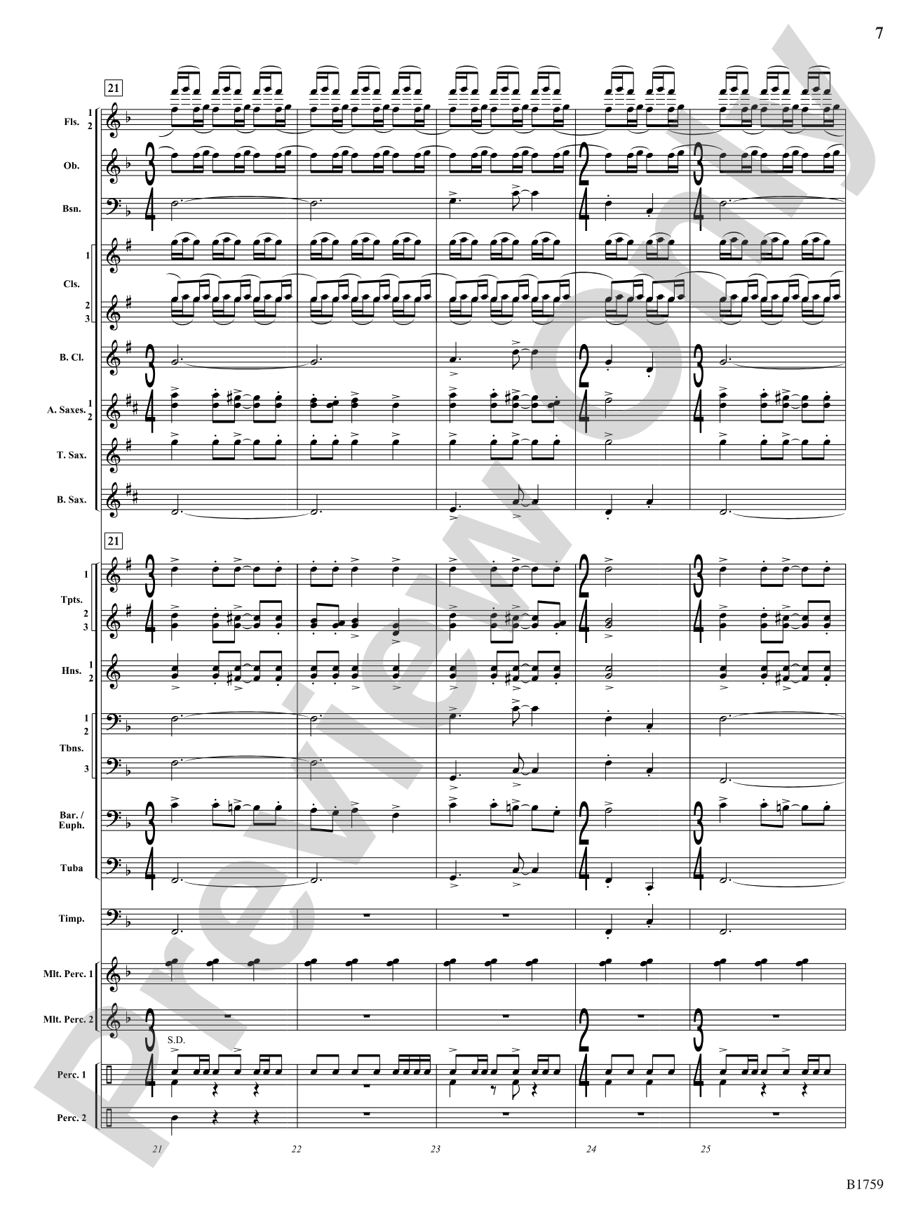 Next Generation Fanfare: Concert Band Conductor Score & Parts