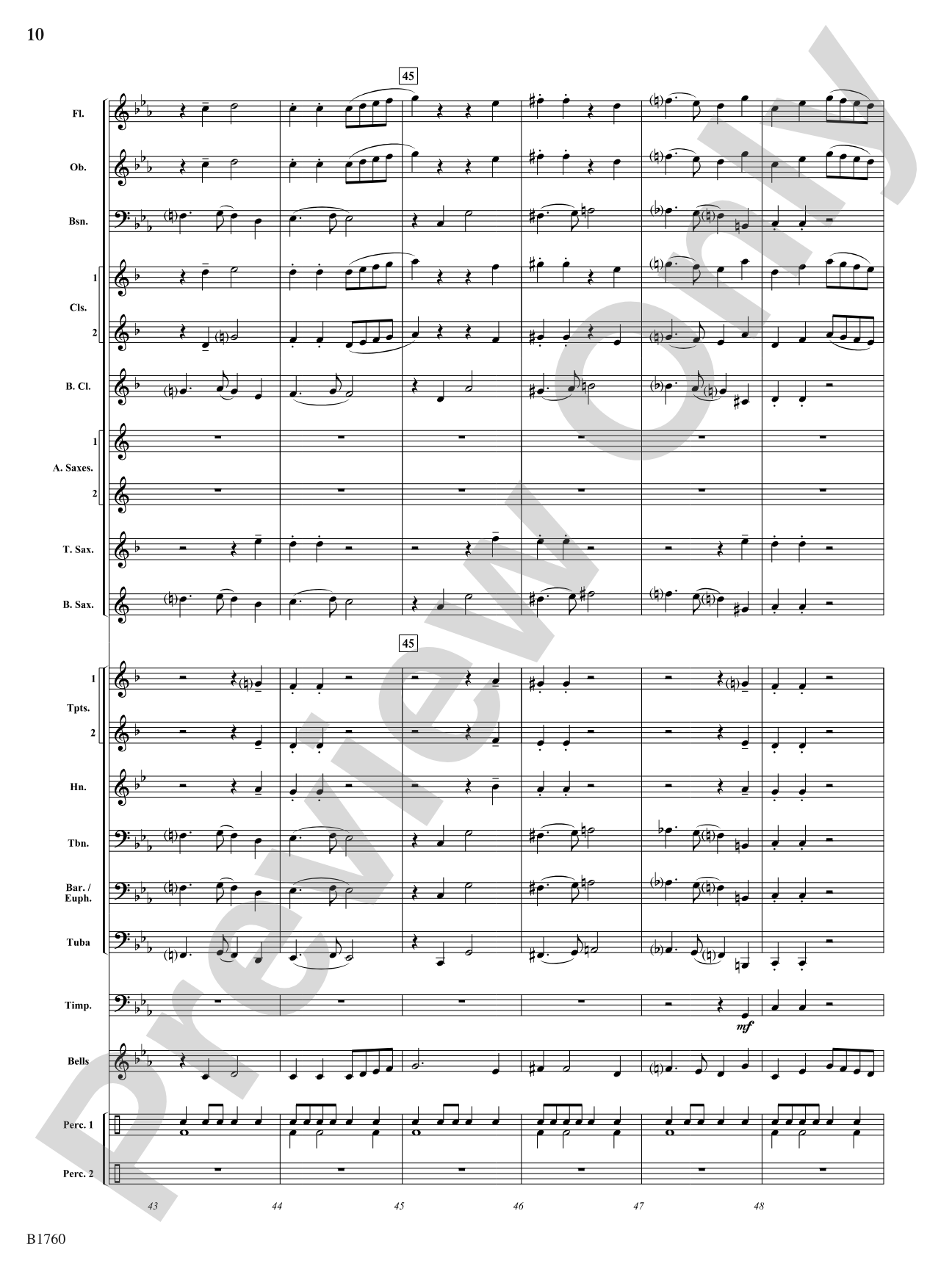 Monsterville: Concert Band Conductor Score & Parts