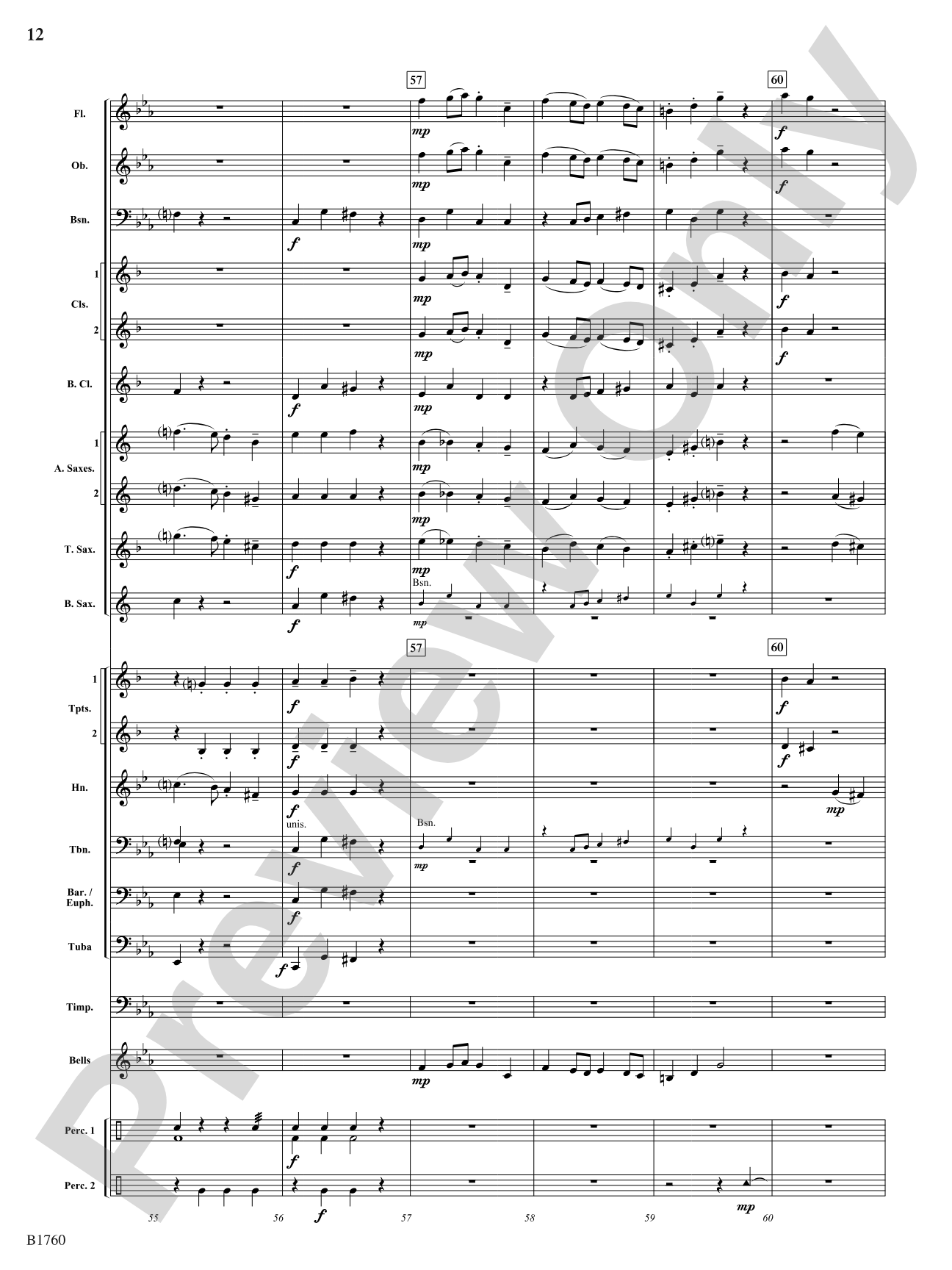 Monsterville: Concert Band Conductor Score & Parts