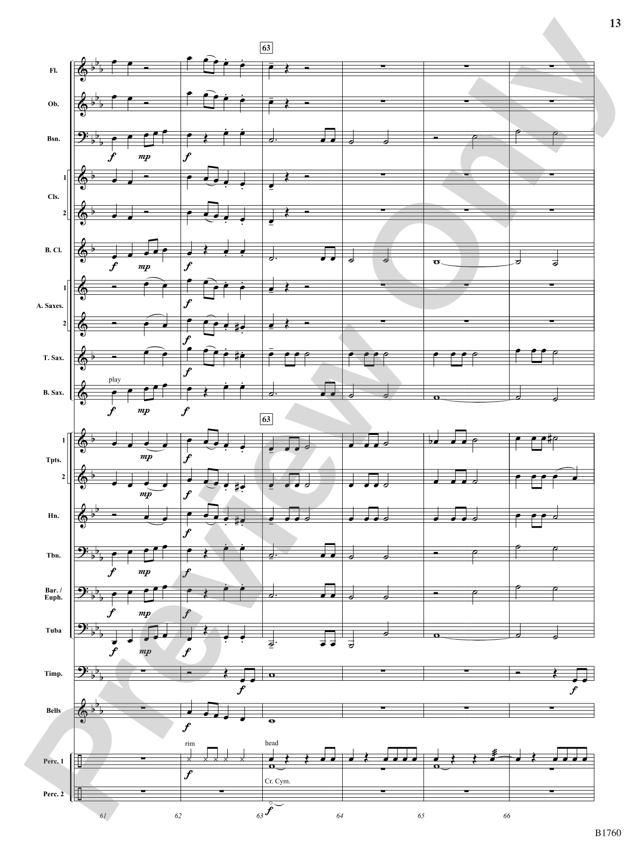 Monsterville: Concert Band Conductor Score & Parts
